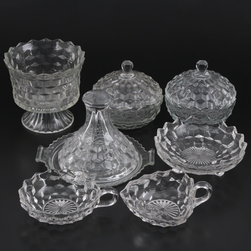 Fostoria "American Clear" Decorative Bowls and Table Accessories