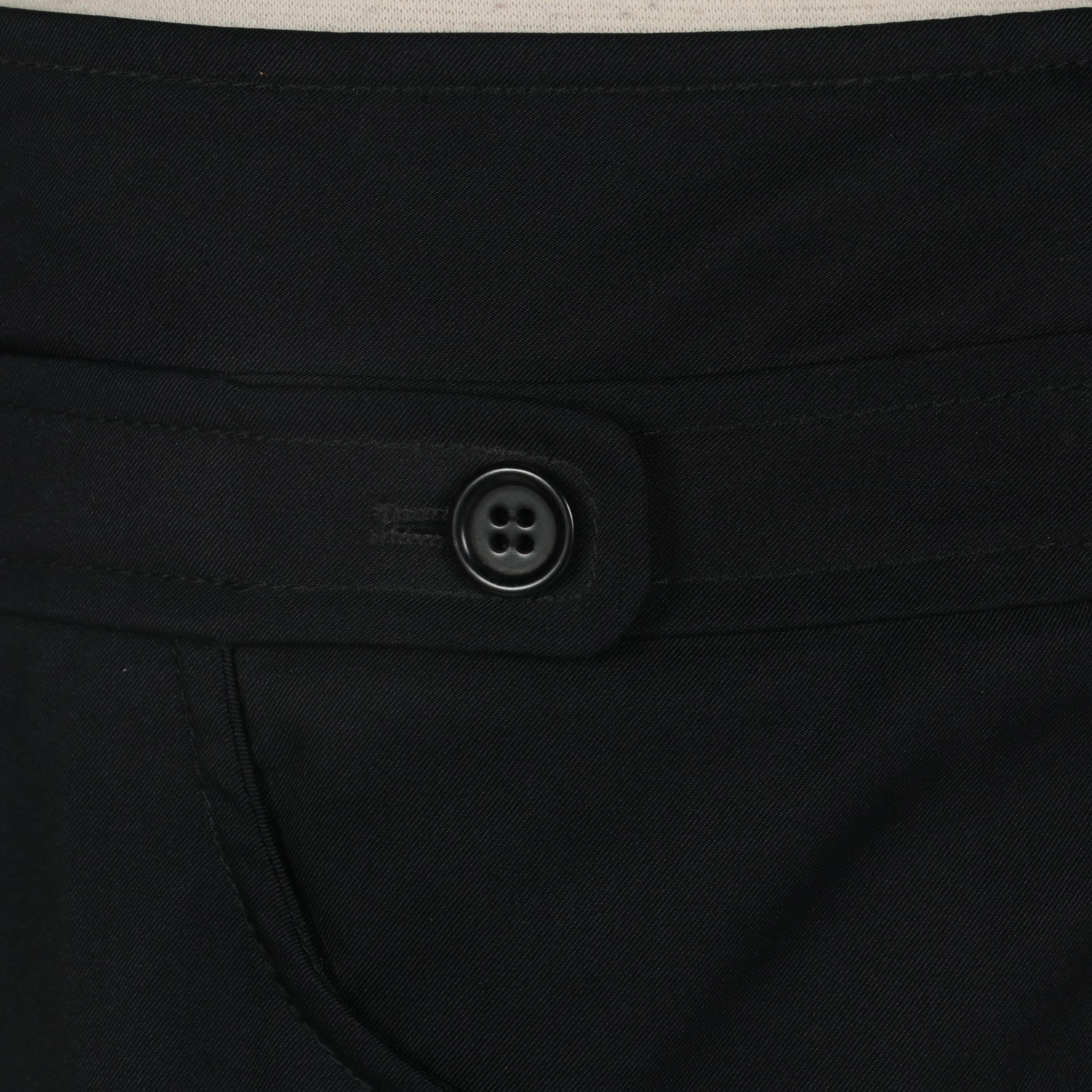 Prada Sport Line Black Pencil Skirt with Teflon Protector Finish