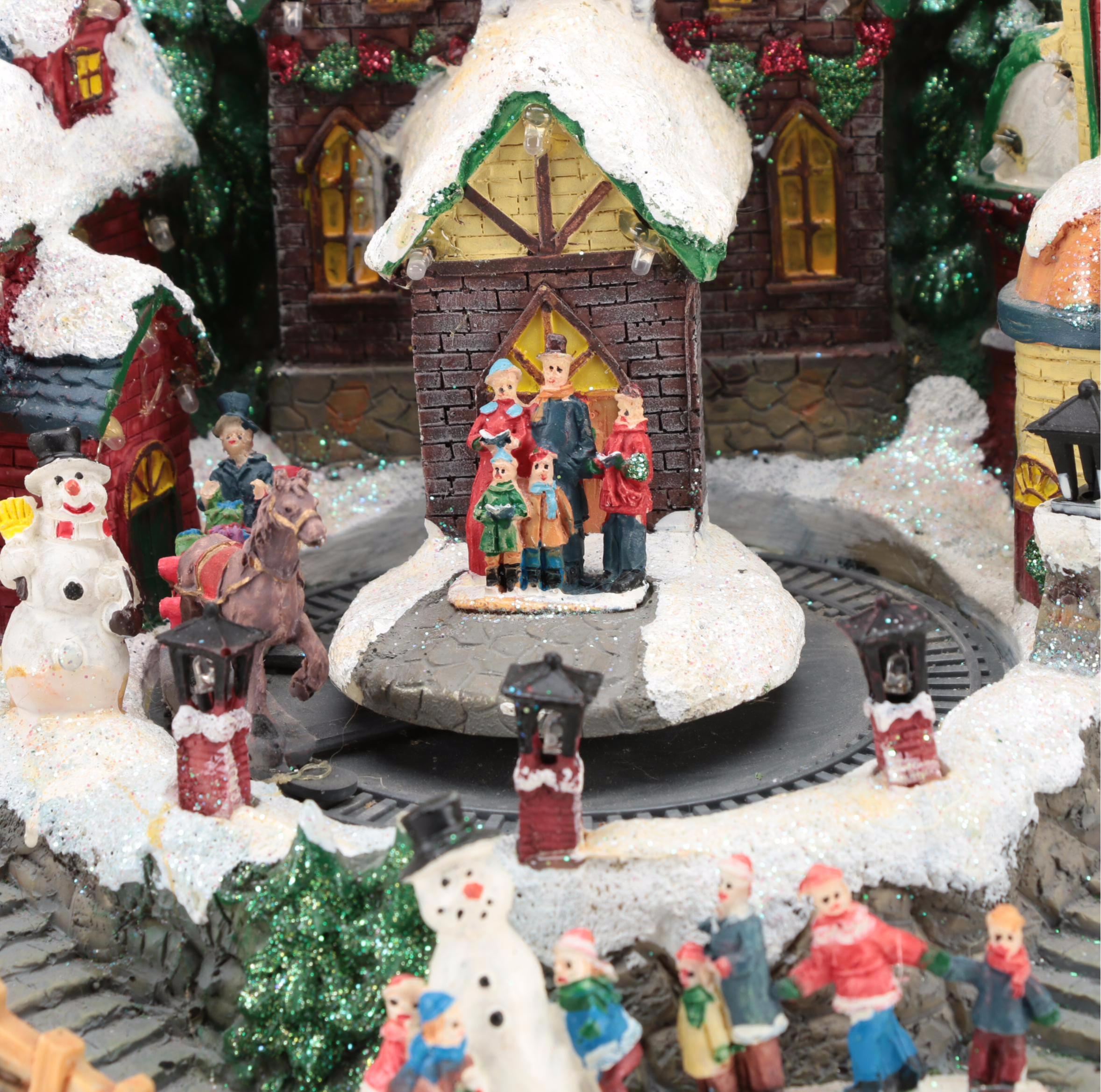 Home Accents Holiday "Canterbury Lane Skating Pond" and Other Christmas Decor