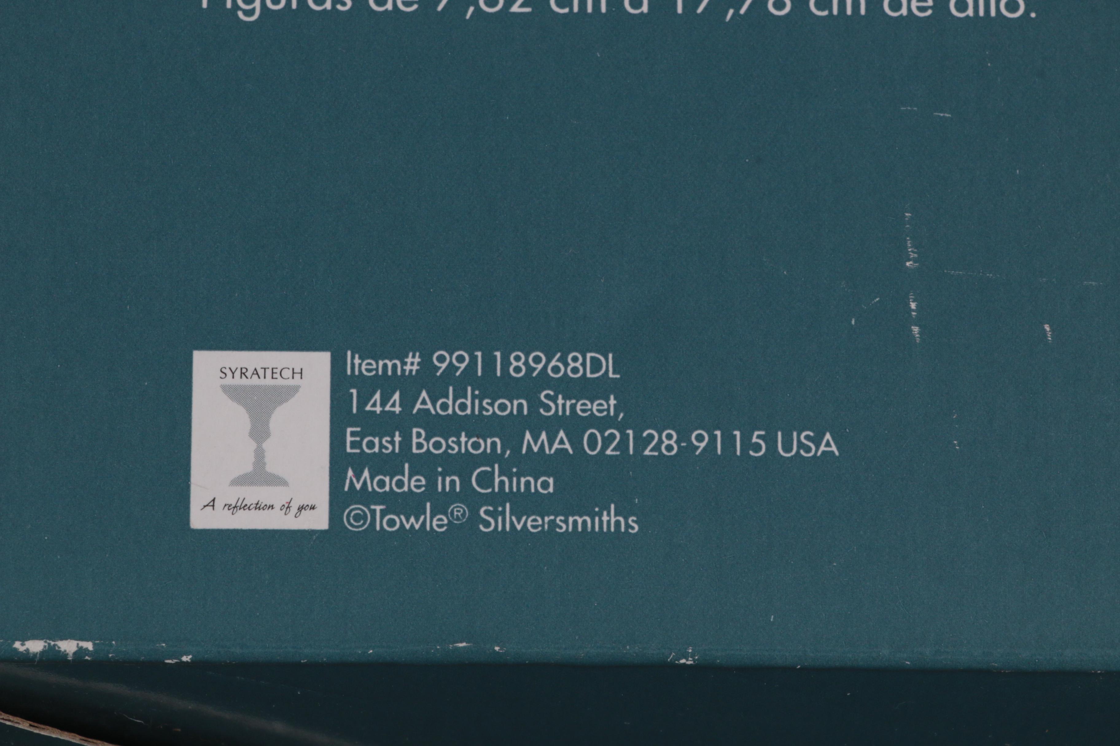 Towle Silver Plate Nativity Set