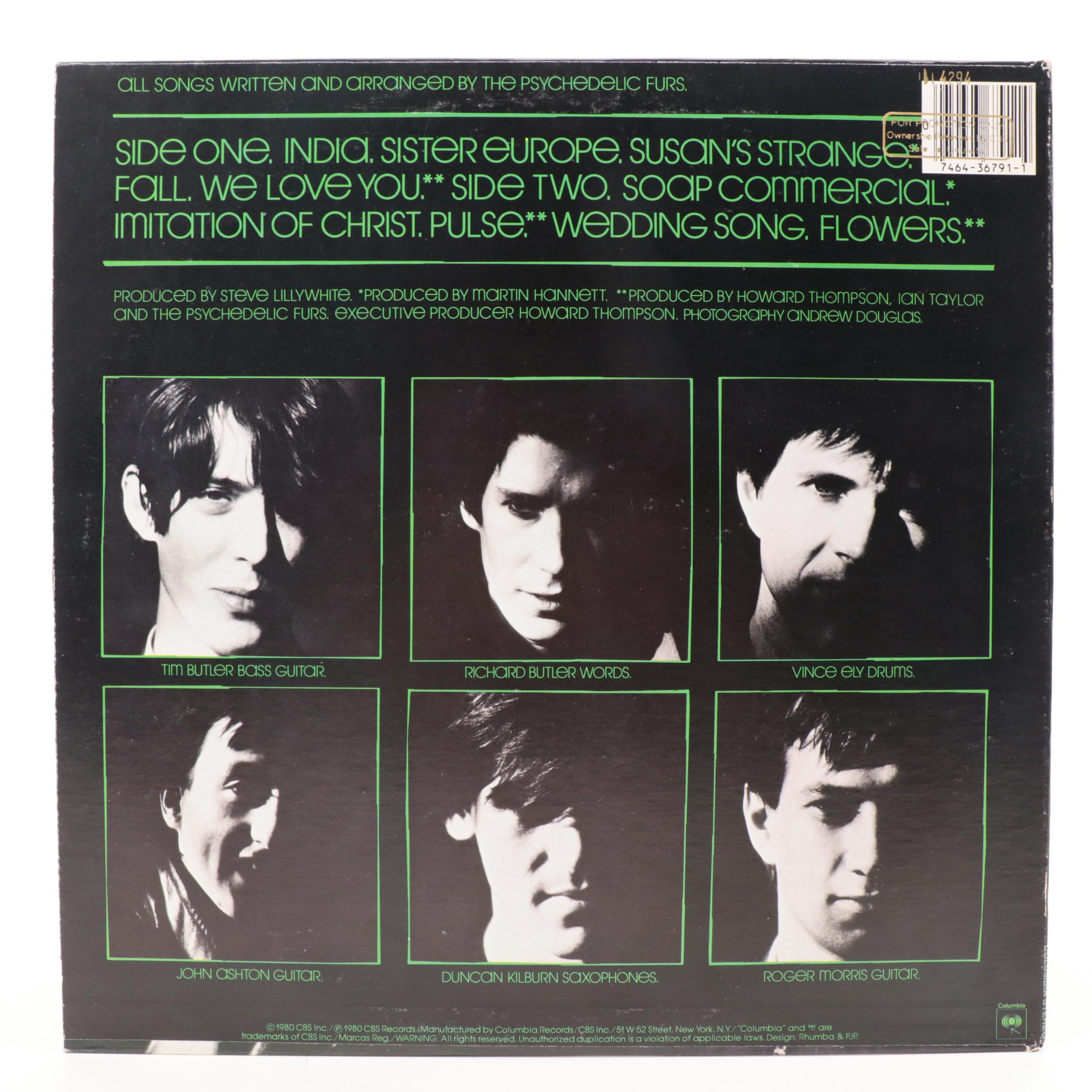 XTC, The Psychedelic Furs, The Smiths, Modern English and Other New Wave Records