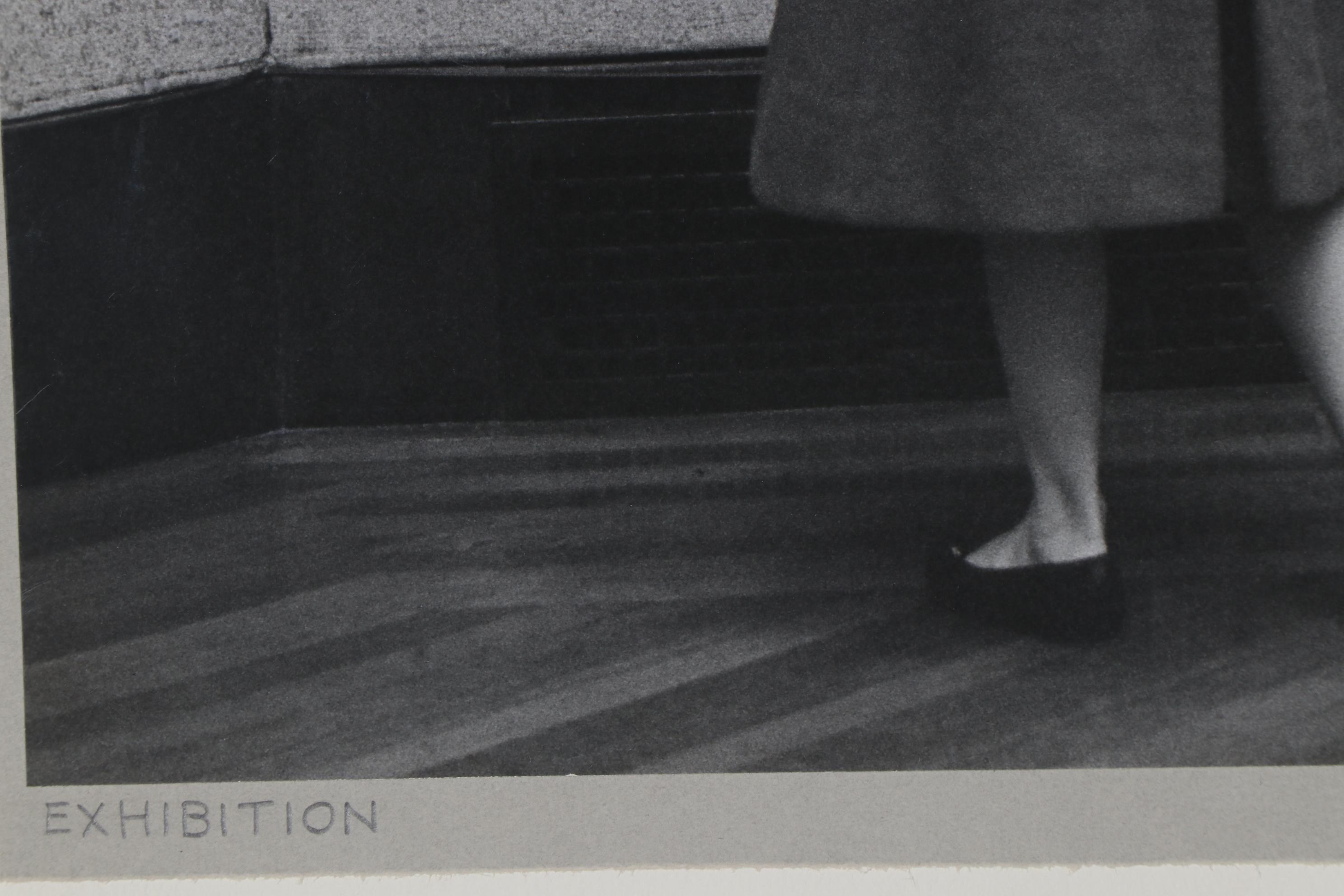 Grant Haist Silver Print Photograph "Exhibition"