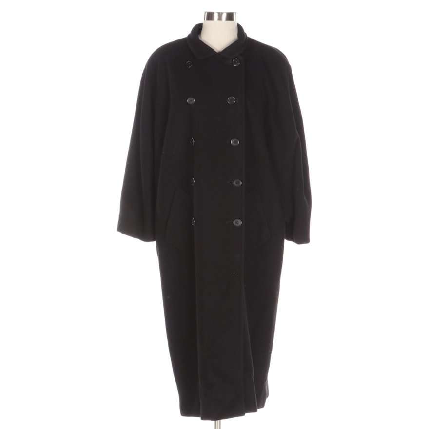 Searle Blatt Studio Cashmere Coat in Black