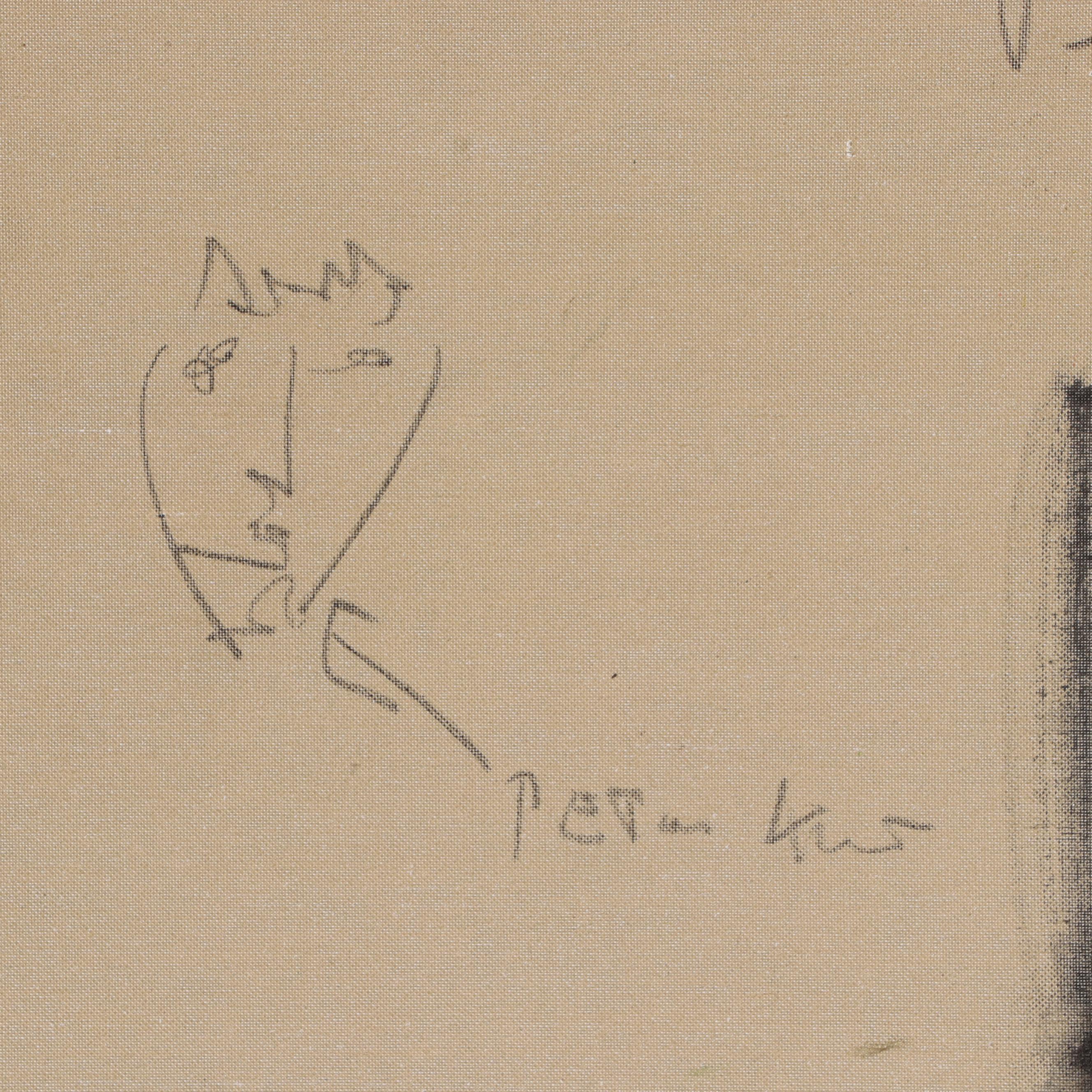 Peter Keil Large-Scale Oil Painting "Paris Bar"