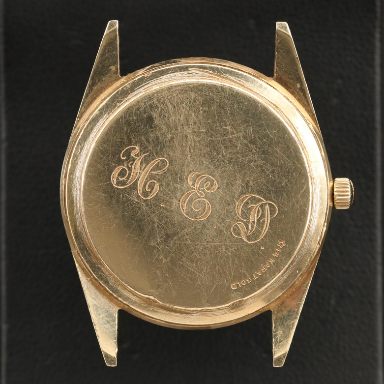 14K Gold Longines Automatic Watch Circa 1959 - 1962