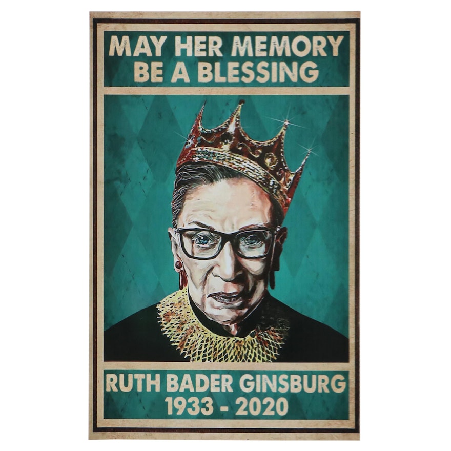 Giclée of Ruth Bader Ginsburg