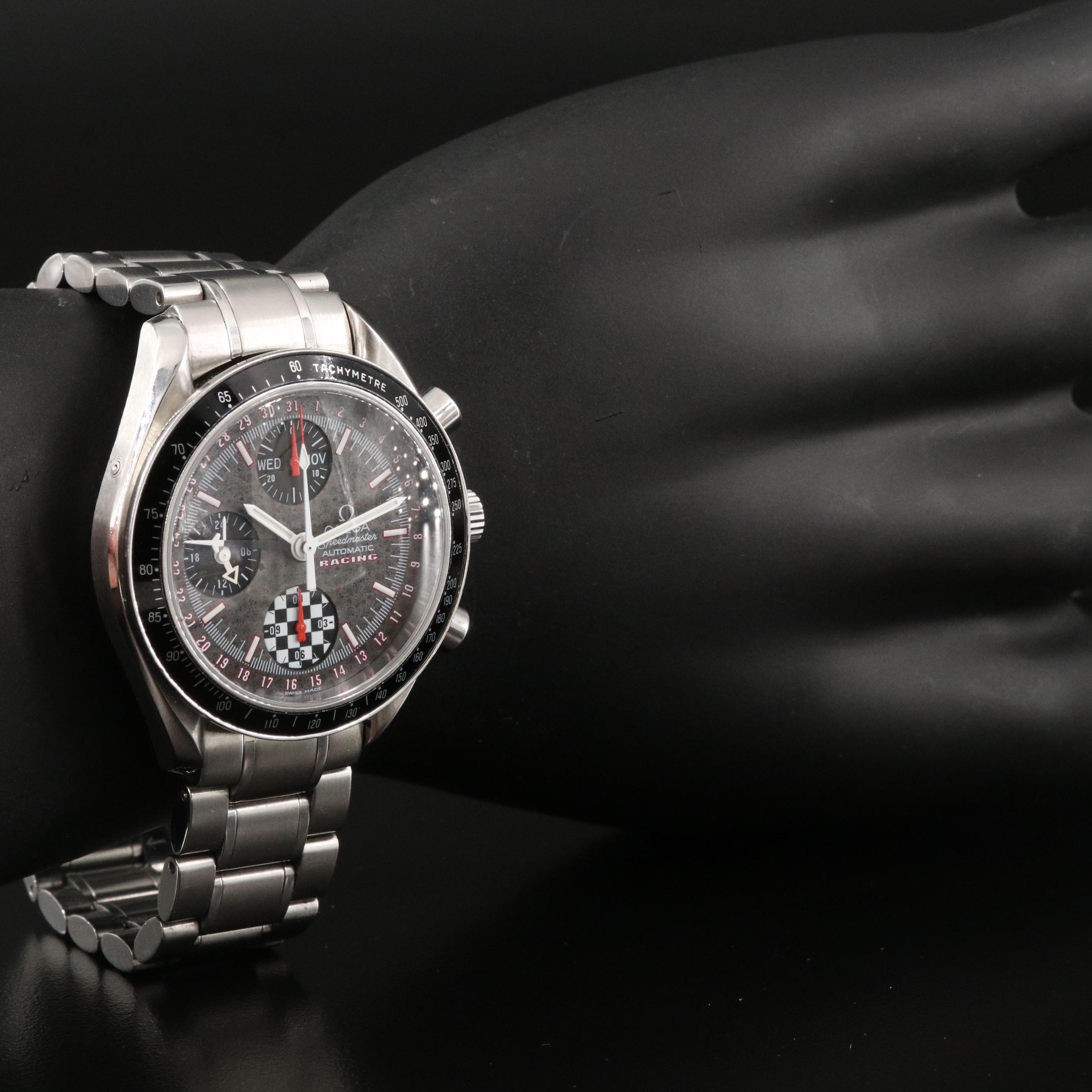 Omega Speedmaster Racing Michael Schumacher 2002 Stainless Steel Watch