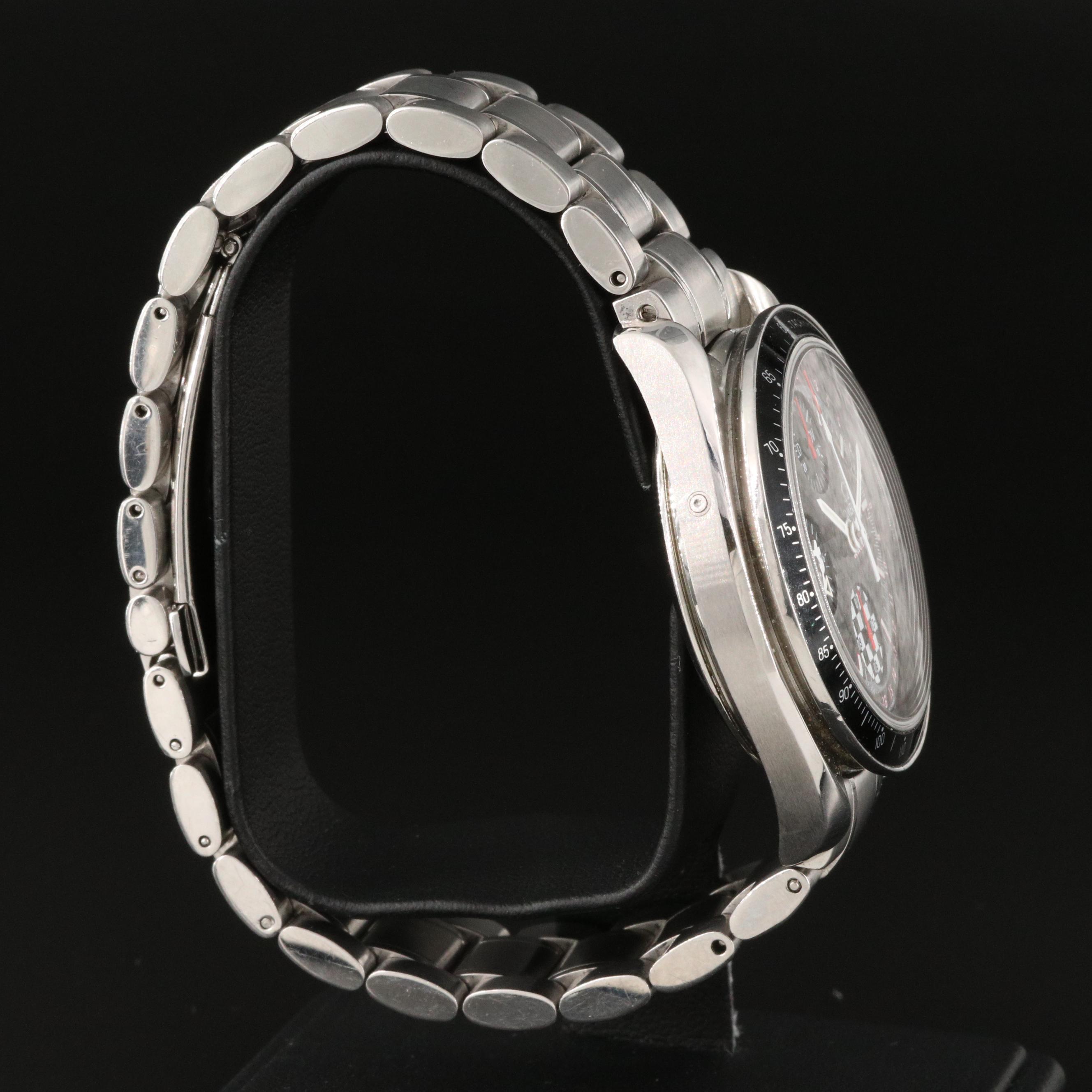 Omega Speedmaster Racing Michael Schumacher 2002 Stainless Steel Watch