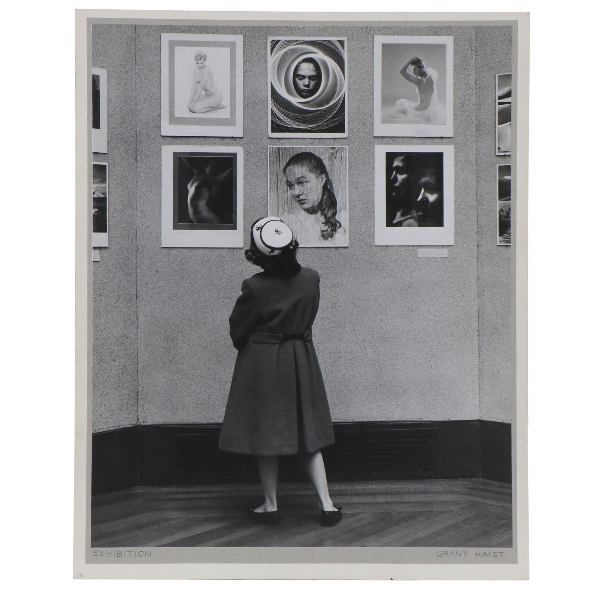 Grant Haist Silver Print Photograph "Exhibition"