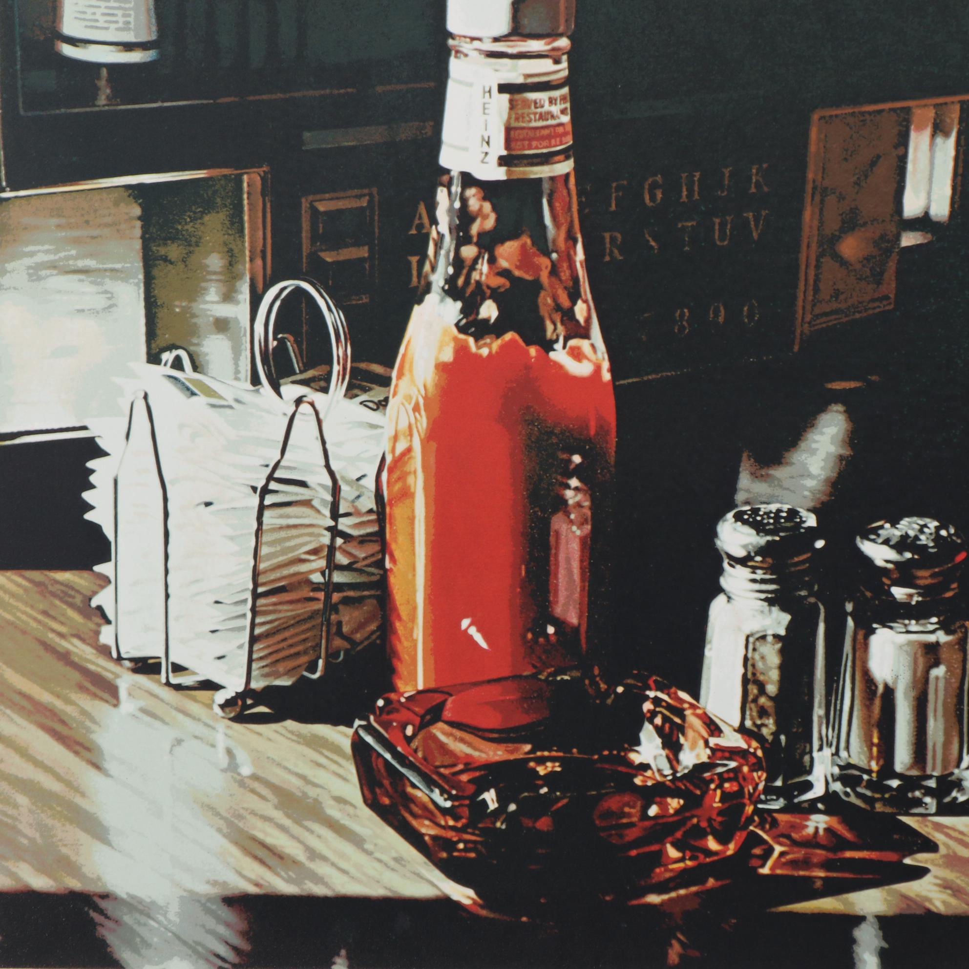 Ralph Goings Serigraph "Still Life With Sugars," 1981