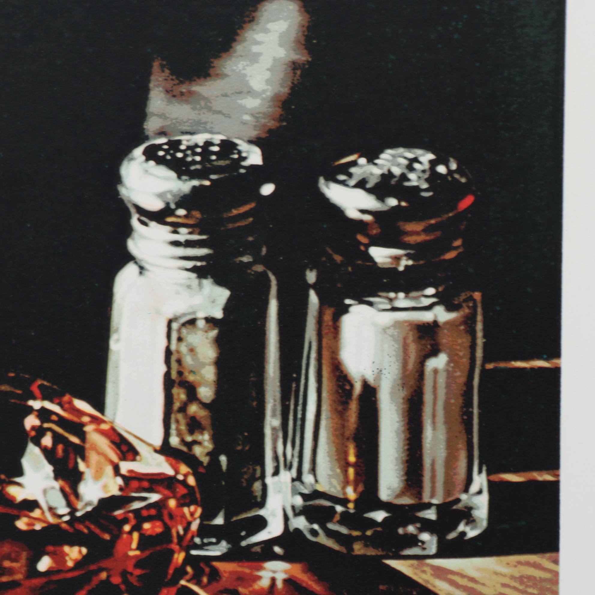 Ralph Goings Serigraph "Still Life With Sugars," 1981