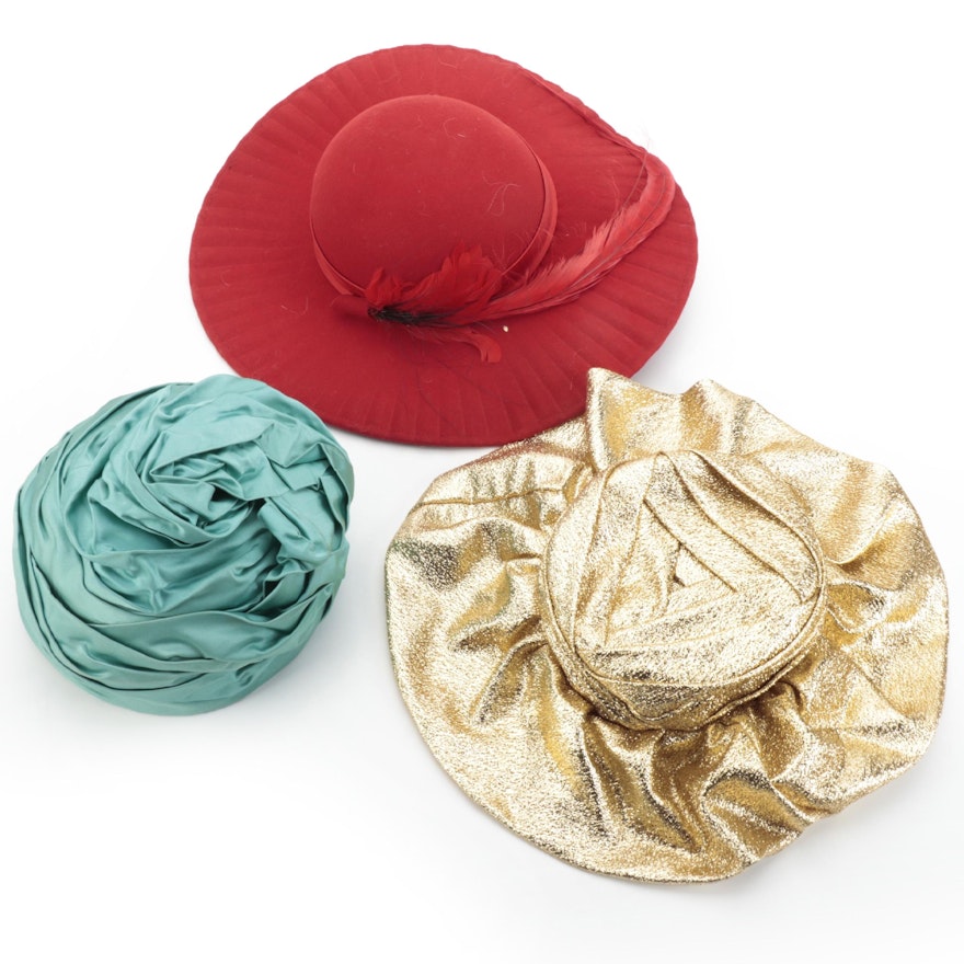 Sylvia, Lilly Daché and Jack McConnell Hats