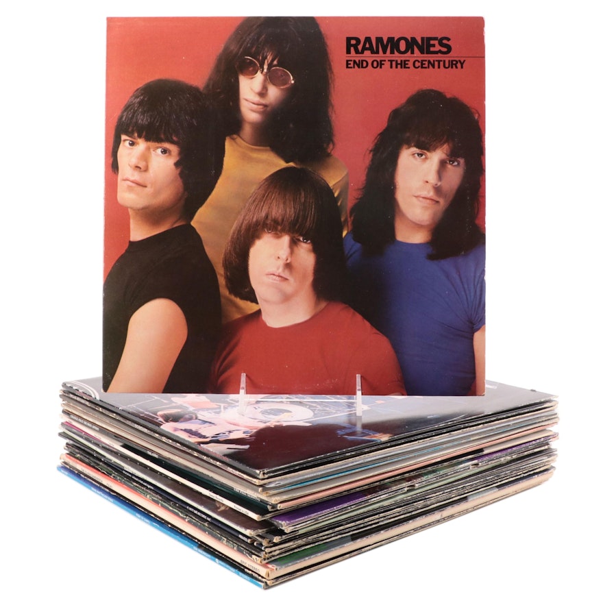 Ramones, The Cure, Joy Division, The Clash and Other Punk and New Wave Records