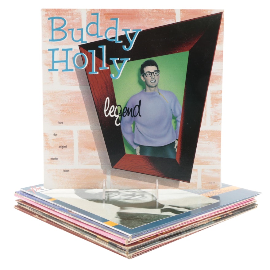 Buddy Holly, The Ventures, Elvis Presley and More Vinyl LP Records