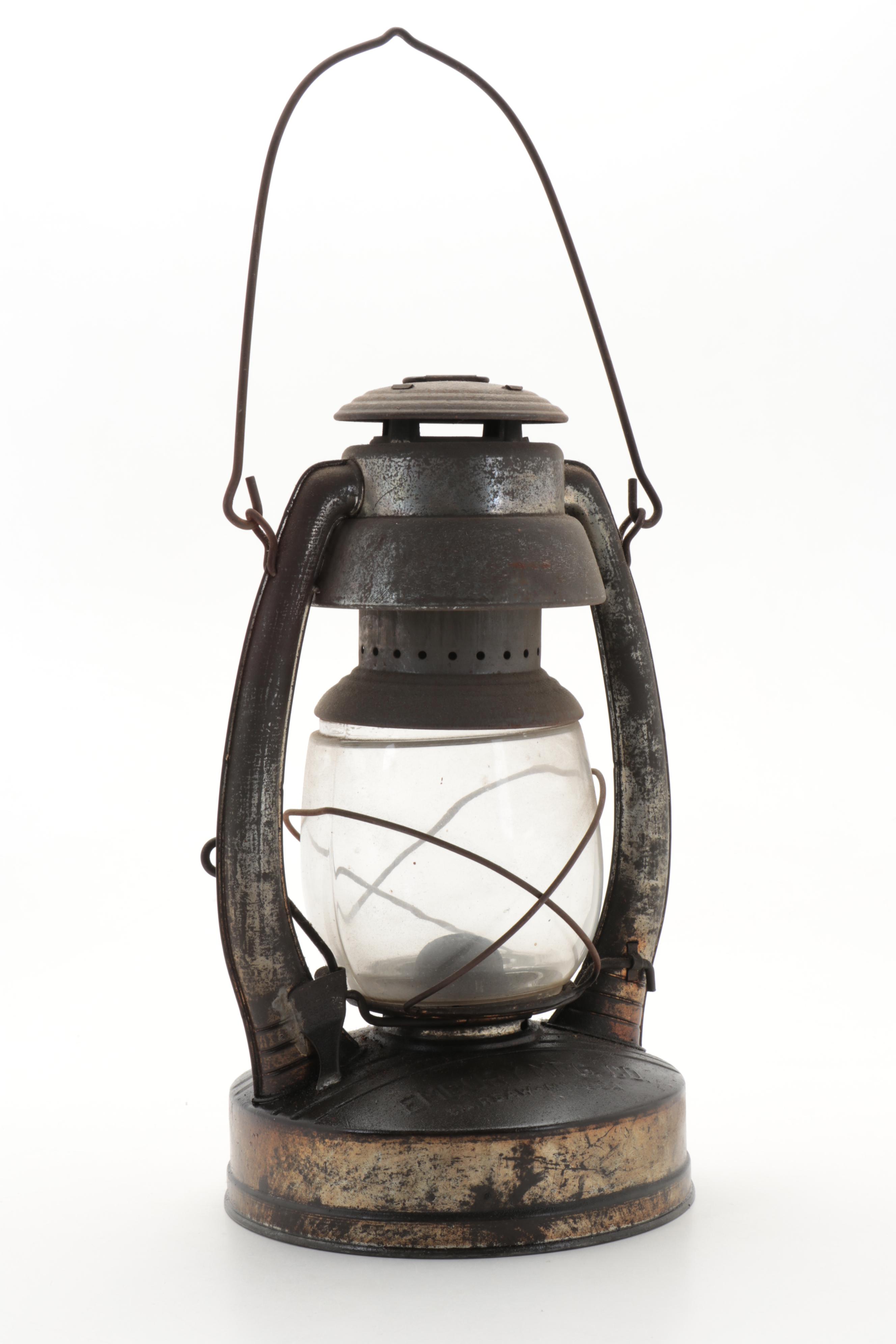 Embury Mfg. Co. No. 2 Air Pilot Lantern with Gumball Machine