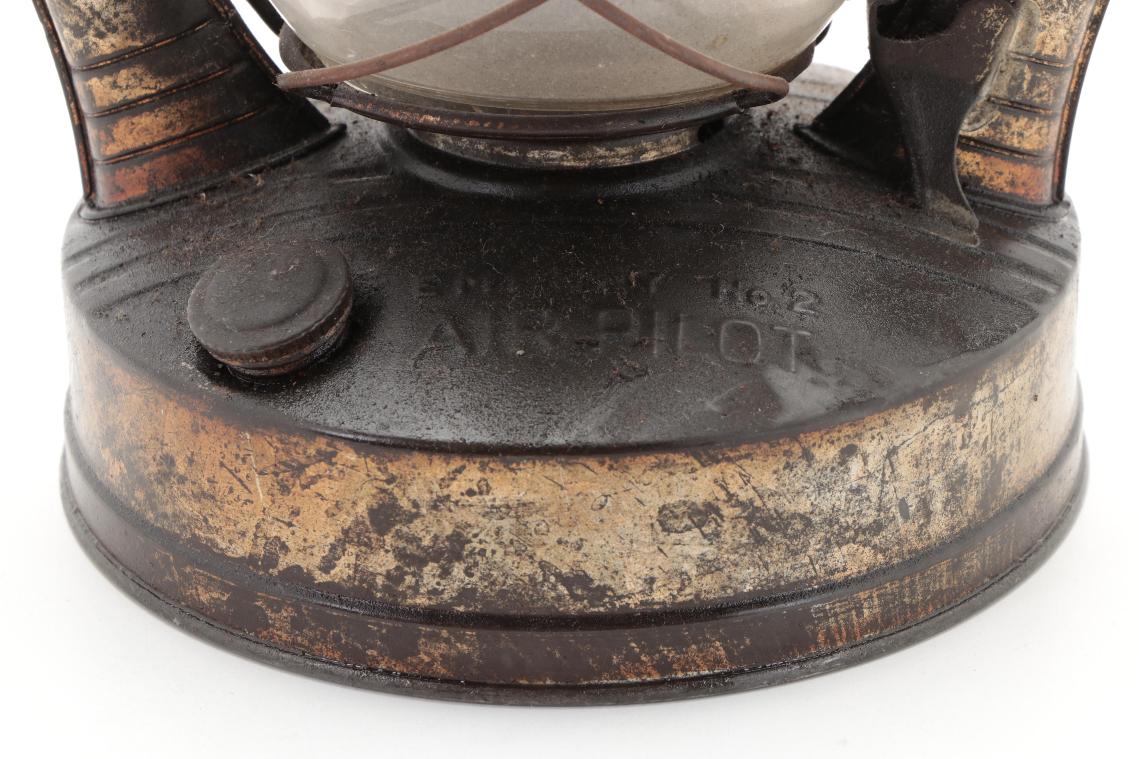 Embury Mfg. Co. No. 2 Air Pilot Lantern with Gumball Machine