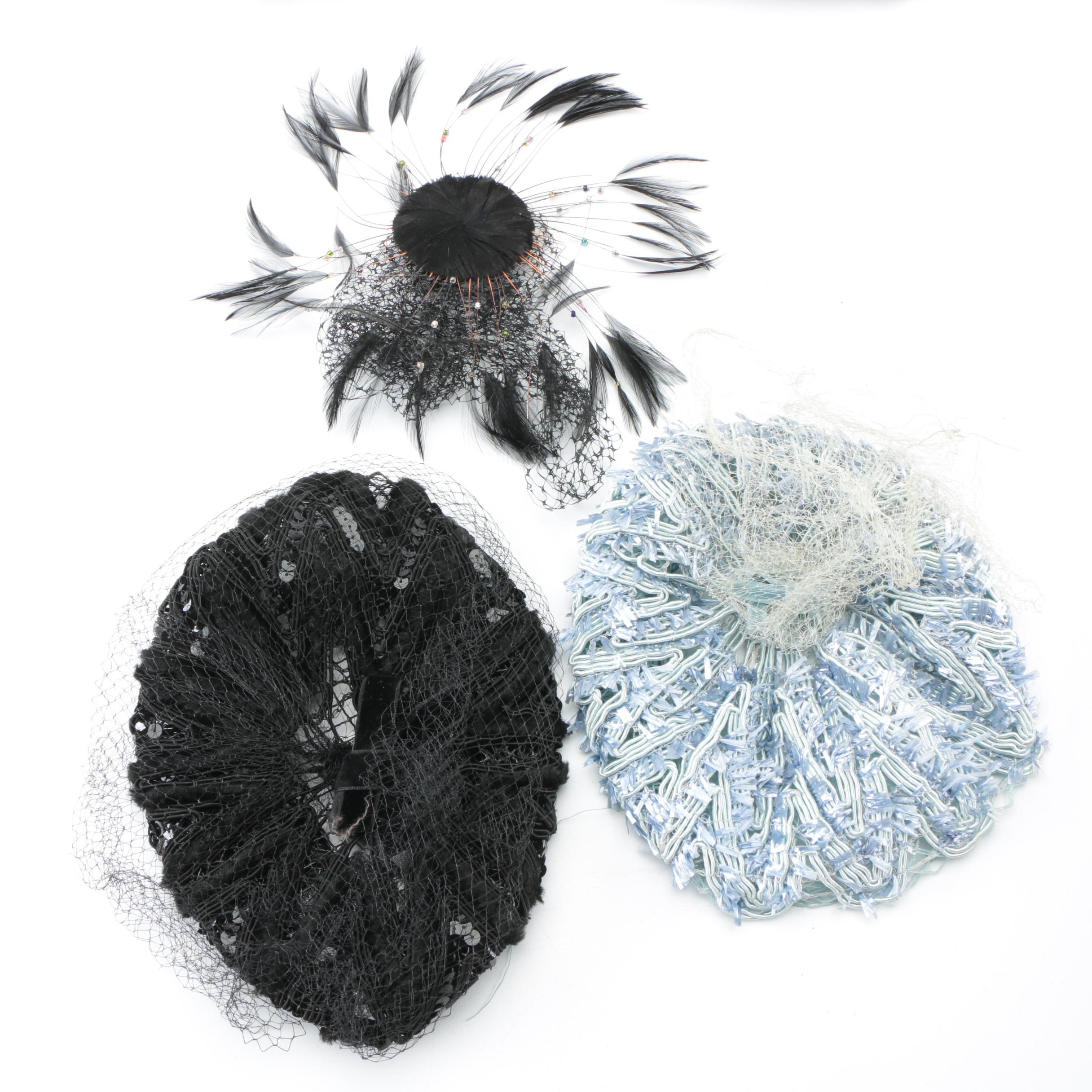 Souré, Genung's, Union Made and Other Handbags, Hats and Crocheted Gloves