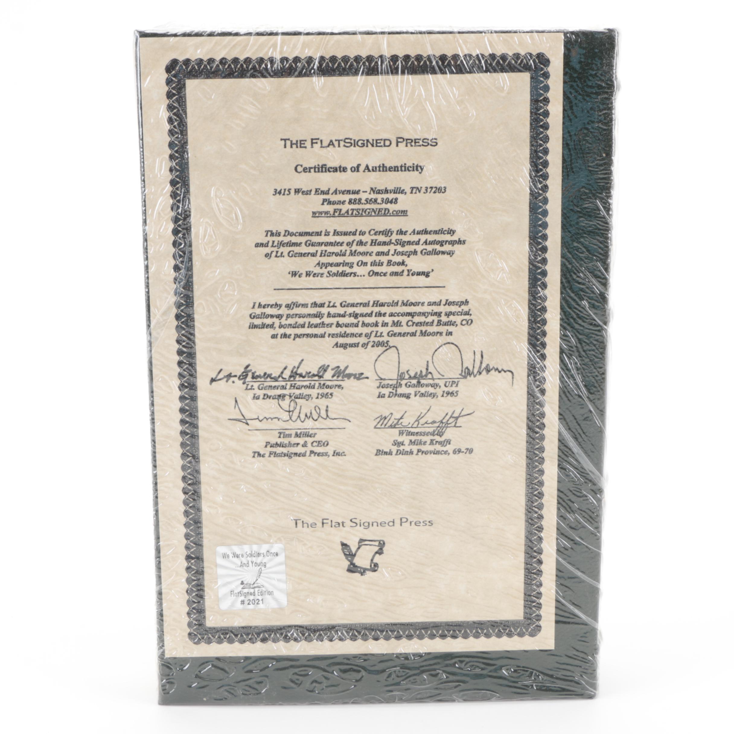 Sealed FlatSigned Edition "We Were Soldiers Once… and Young" Vietnam Memoir