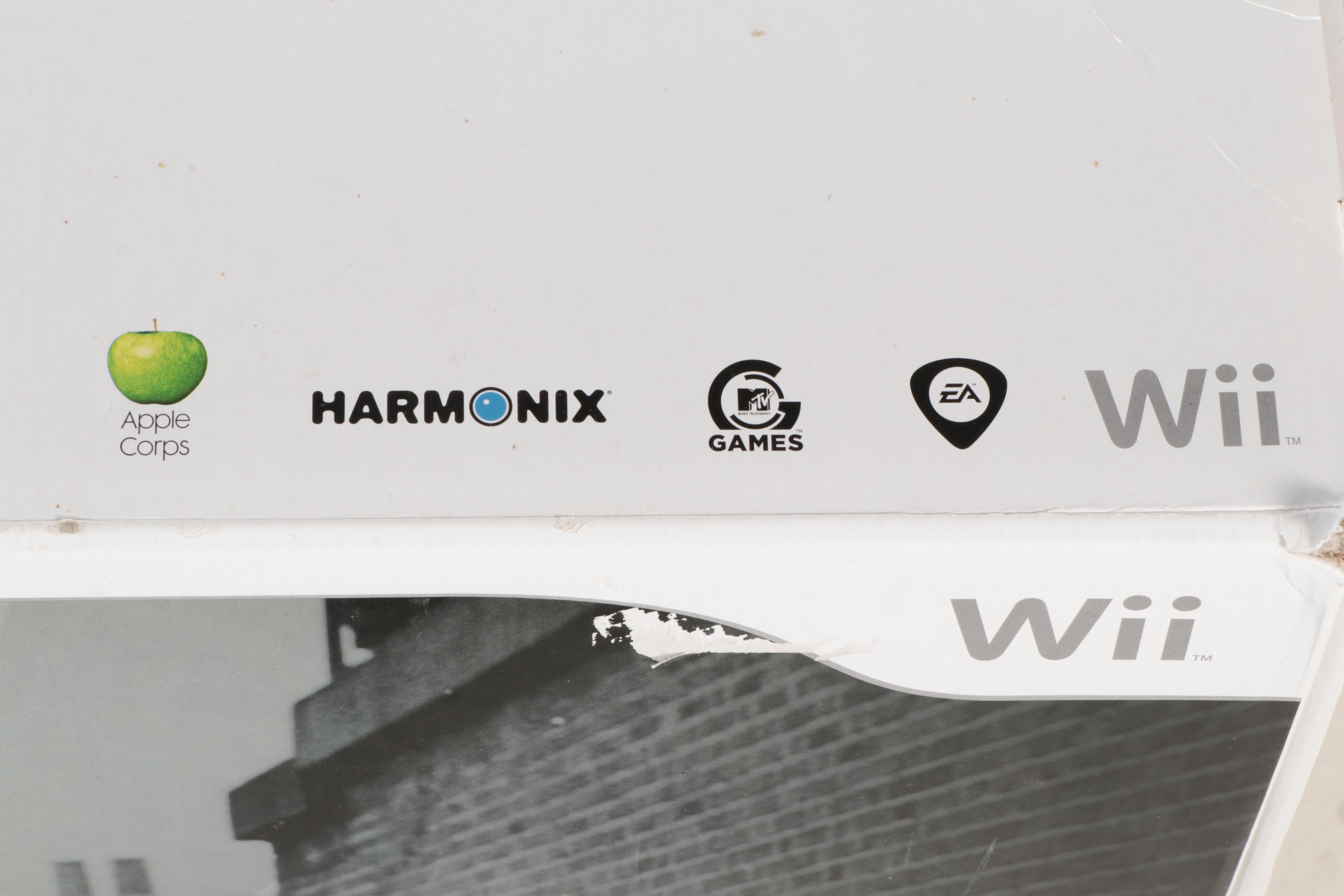 Limited Edition The Beatles: Rockband Game for Nintendo Wii