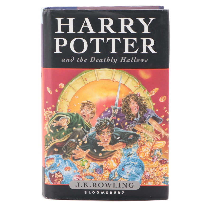 First UK Edition "Harry Potter and the Deathly Hallows" by J. K. Rowling, 2007