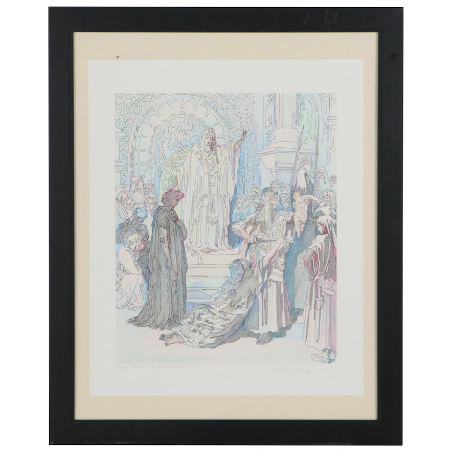 Guillaume Azoulay Giclée "Wisdom of Solomon"