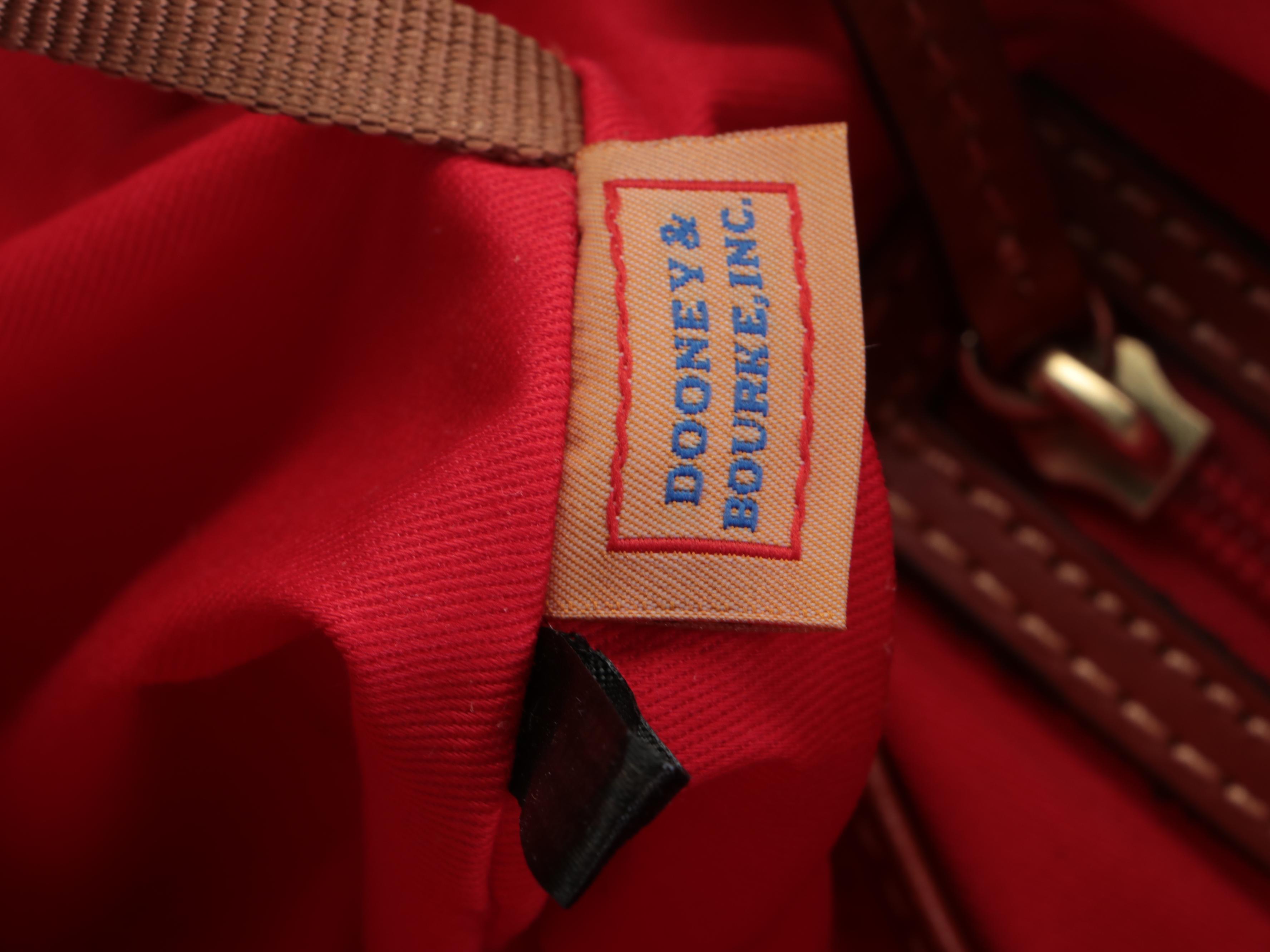 Dooney & Bourke Large Barlow Tote in Blue Lizard Embossed Leather