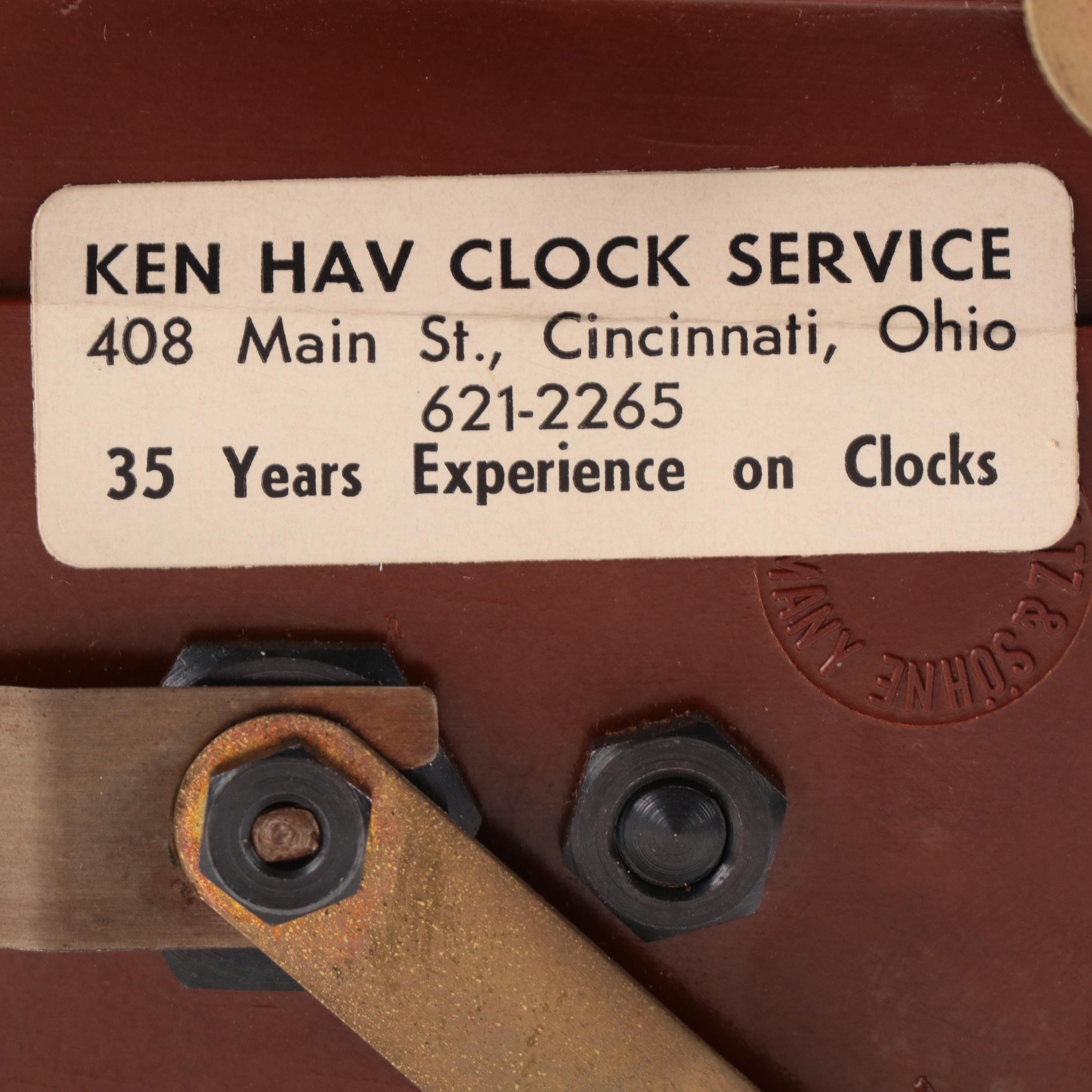 Schatz & Sohne Brass 400-Day Carriage Clock, Mid-20th Century