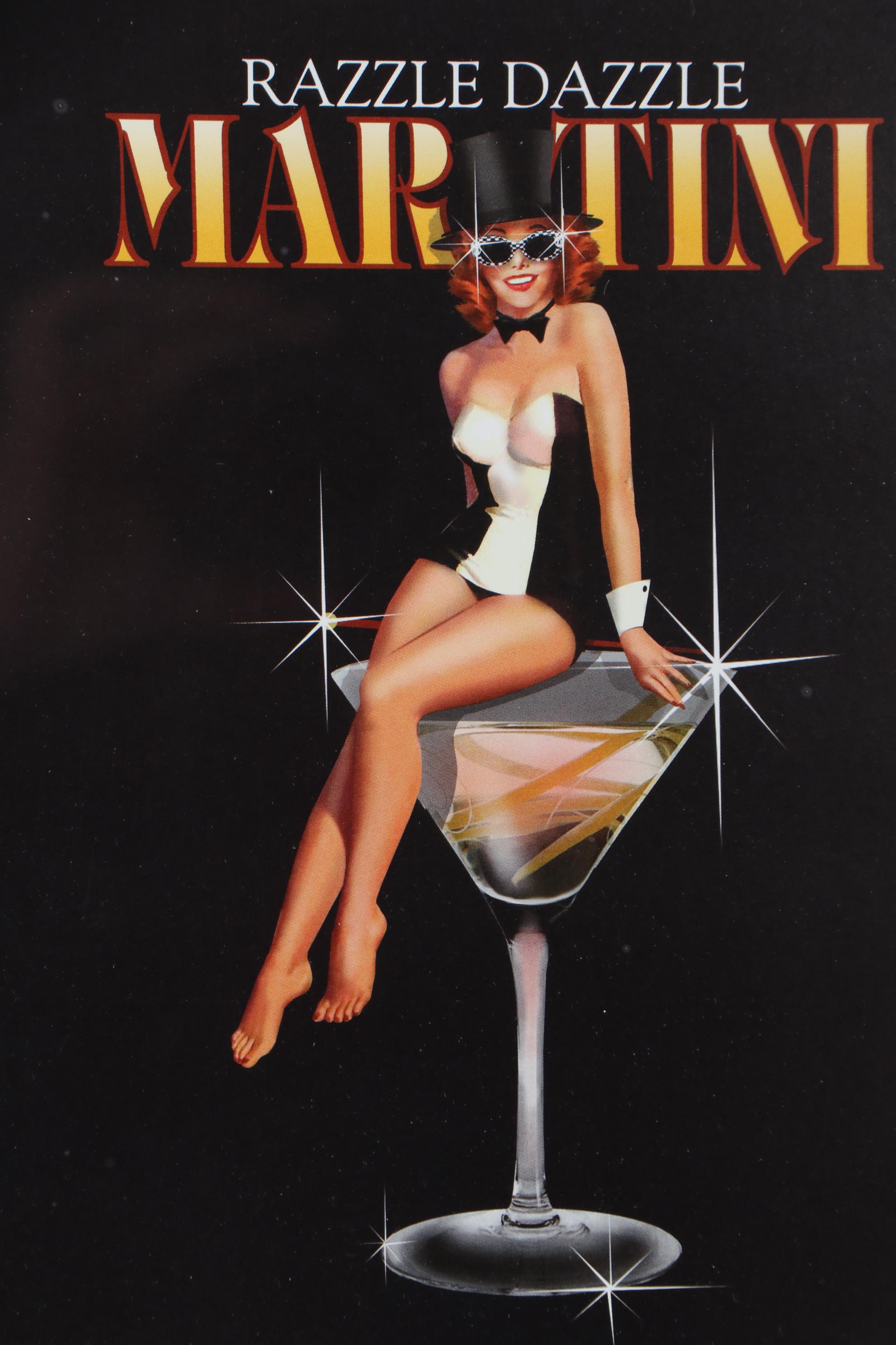 Offset Lithographs After Ralph Burch Figural Martinis