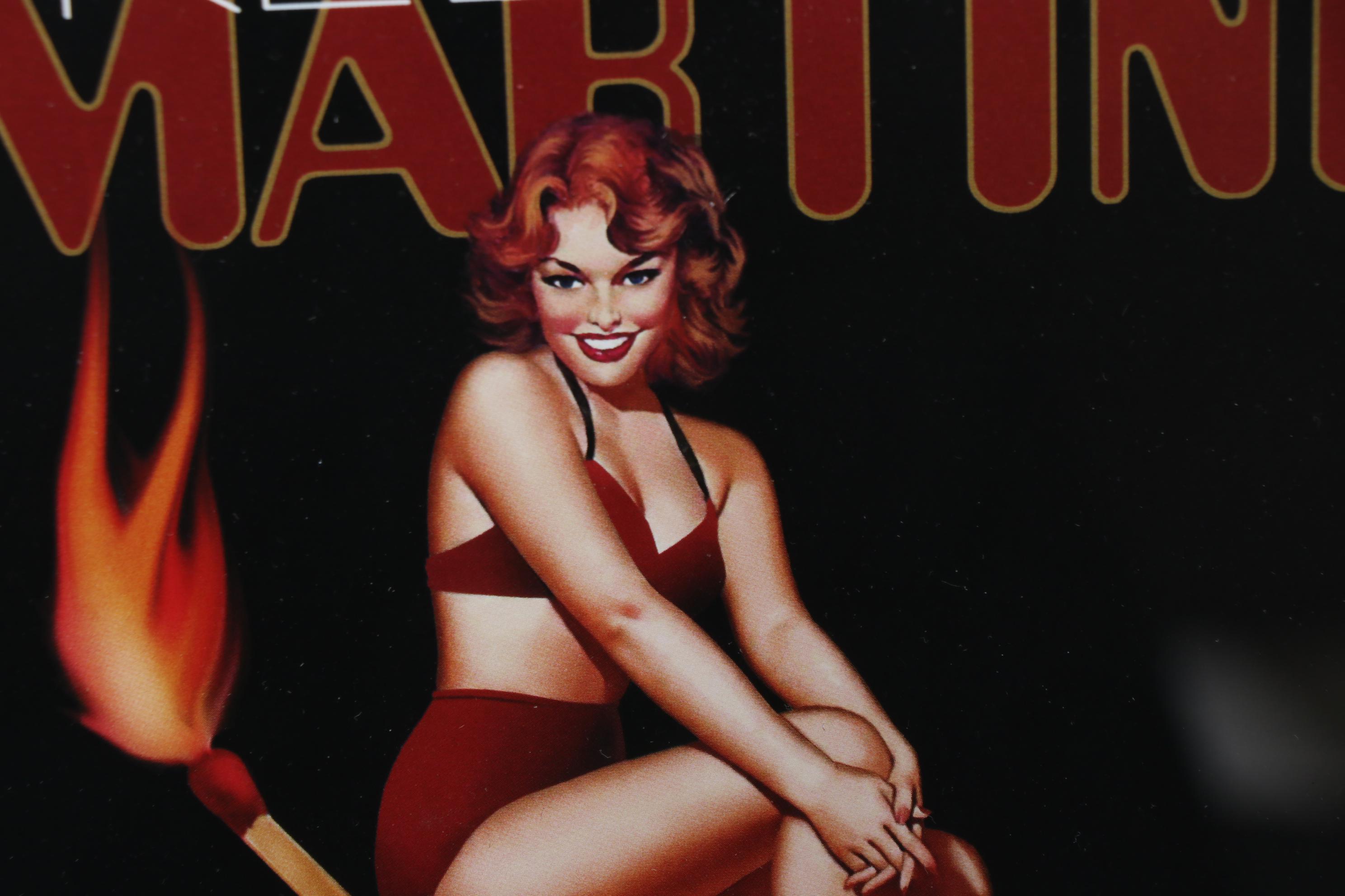 Offset Lithographs After Ralph Burch Figural Martinis