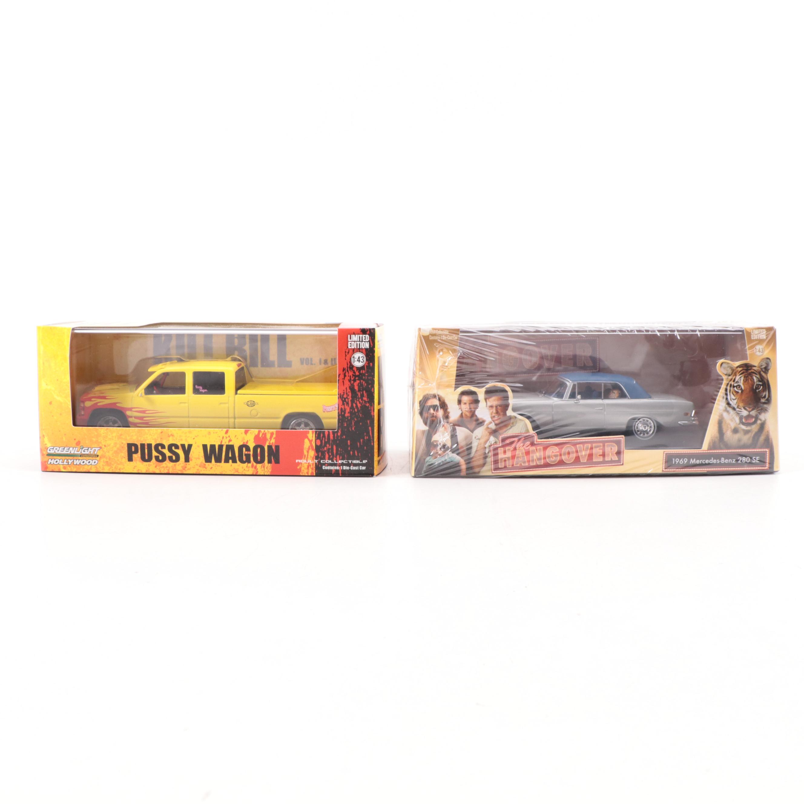 Pussy Wagon from "Kill Bill" and Other 1:43 Scale Cars from Greenlight, 2010s