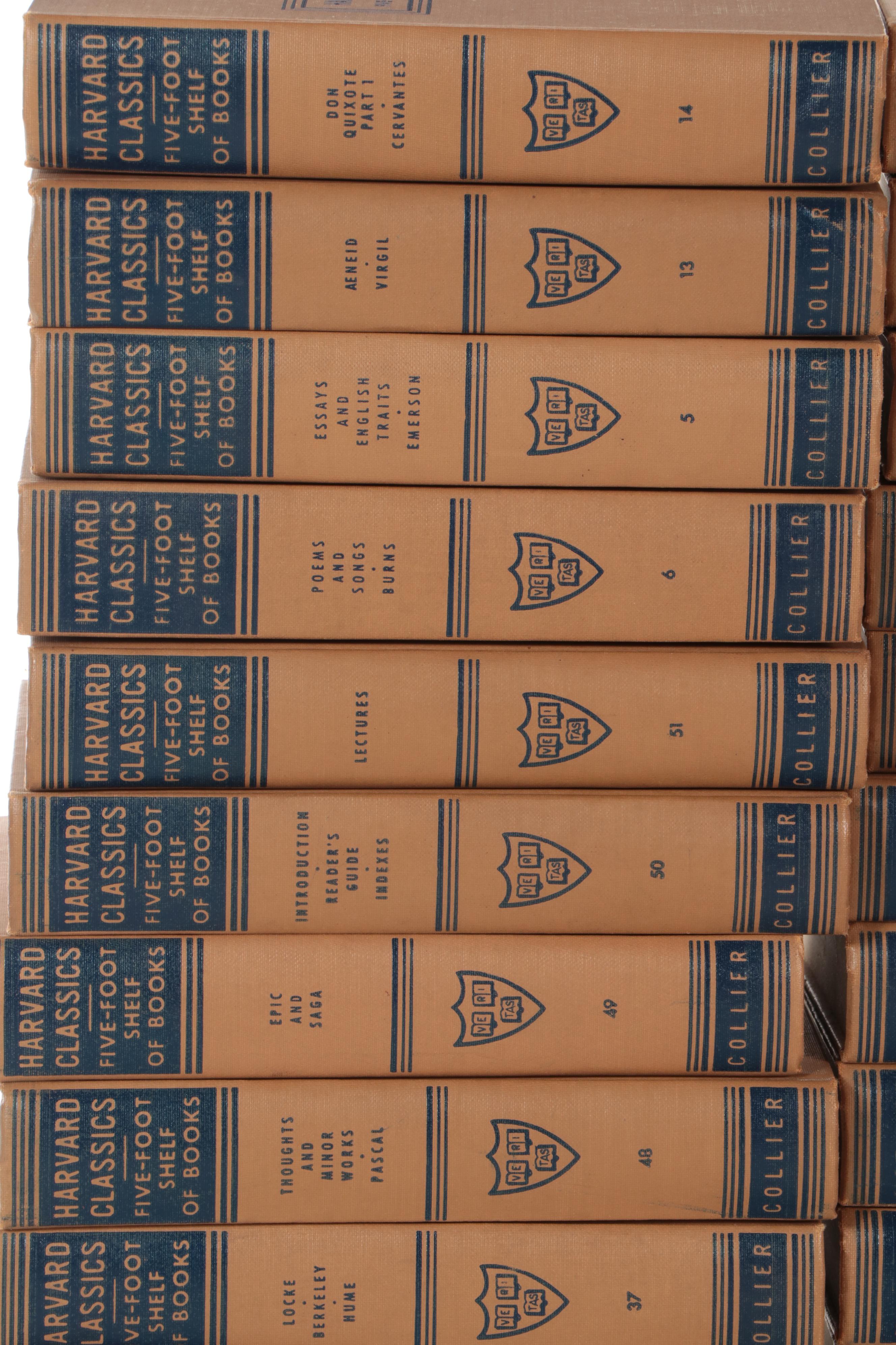 Complete "The Harvard Classics" Edited by Charles Eliot, 1930s