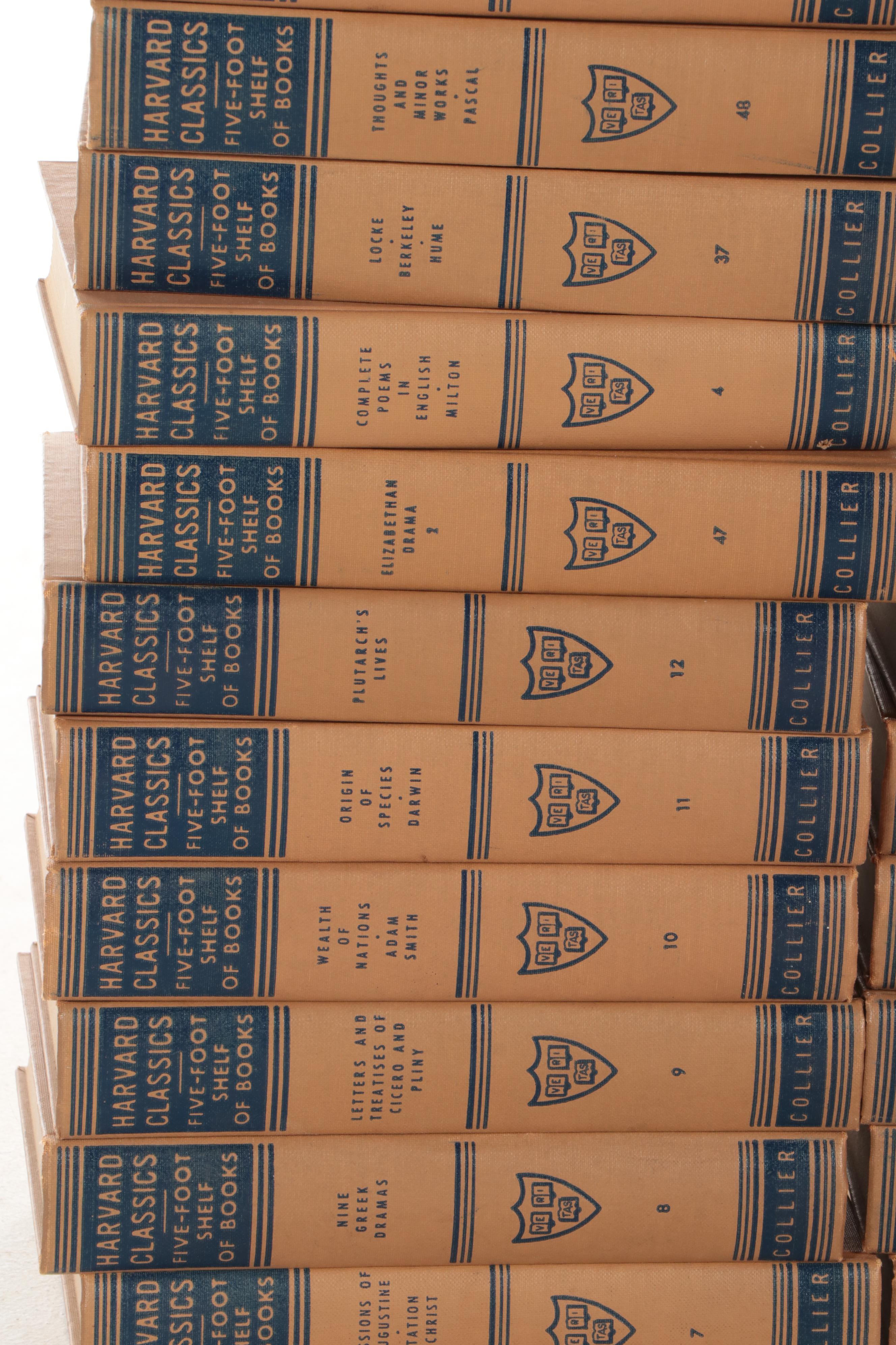 Complete "The Harvard Classics" Edited by Charles Eliot, 1930s