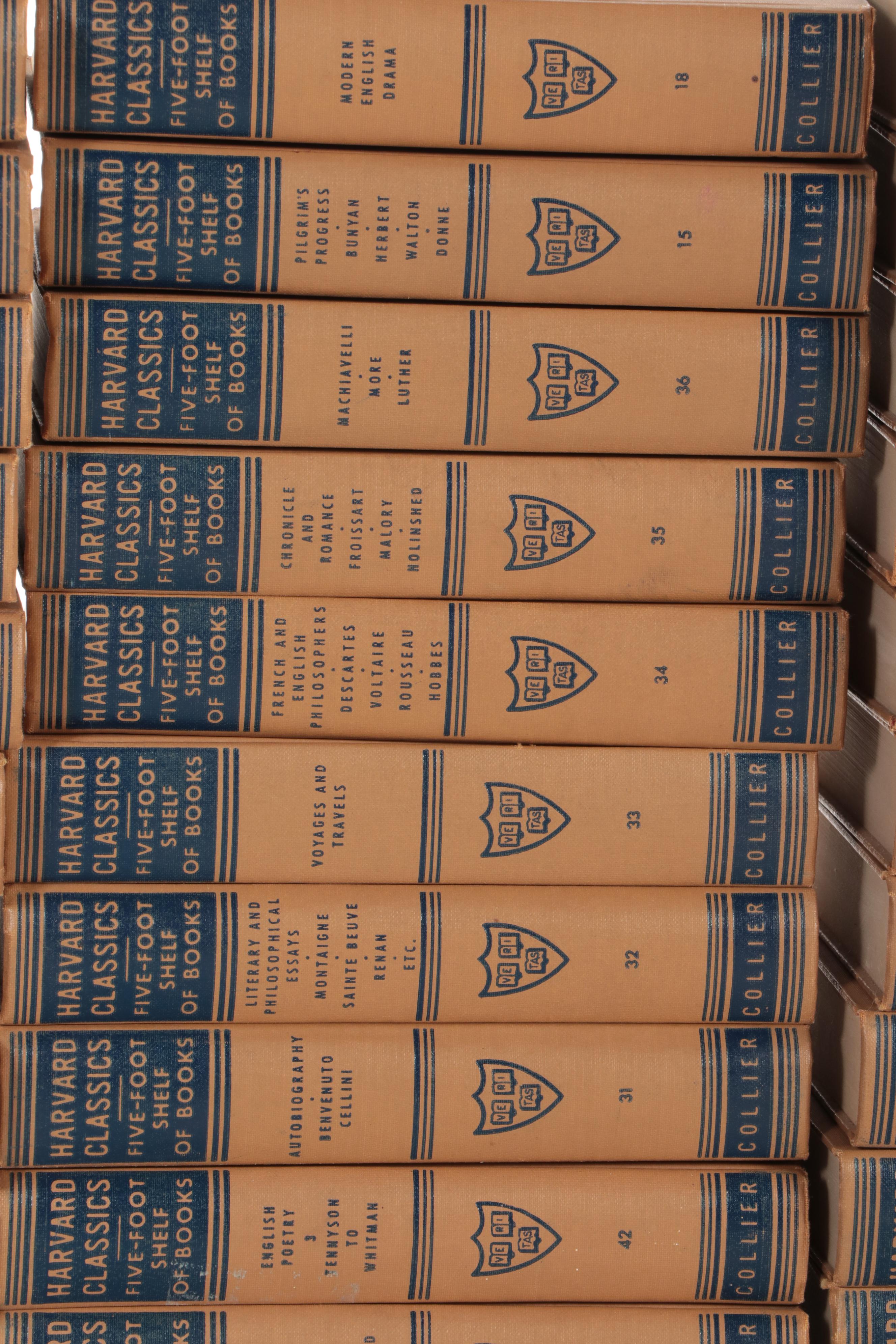 Complete "The Harvard Classics" Edited by Charles Eliot, 1930s