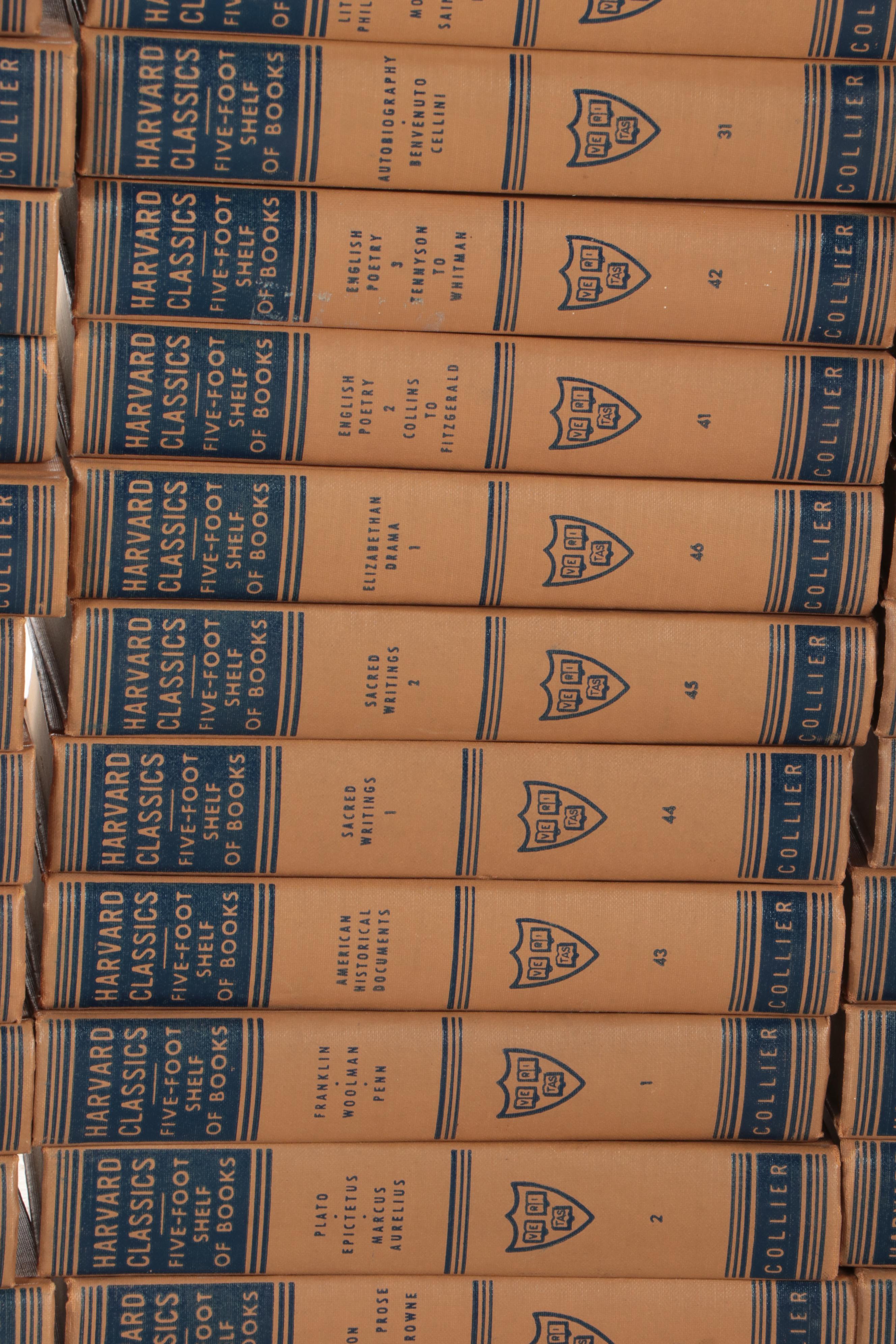 Complete "The Harvard Classics" Edited by Charles Eliot, 1930s