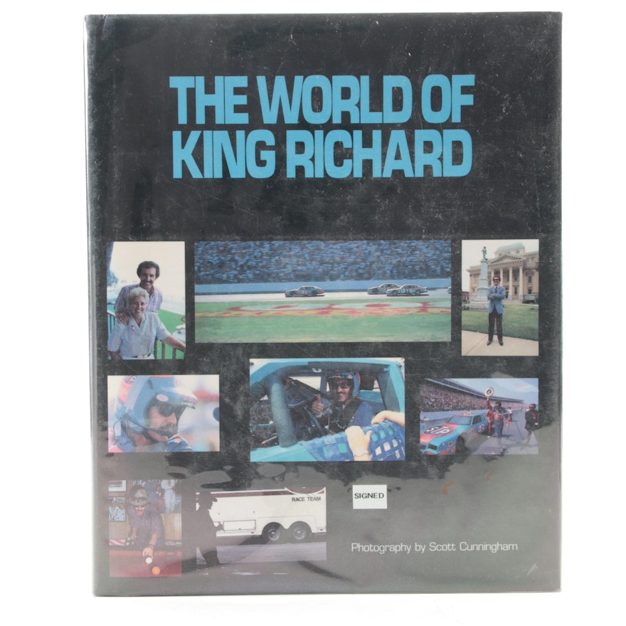 Richard Petty Signed Limited Edition "The World of King Richard," 1987