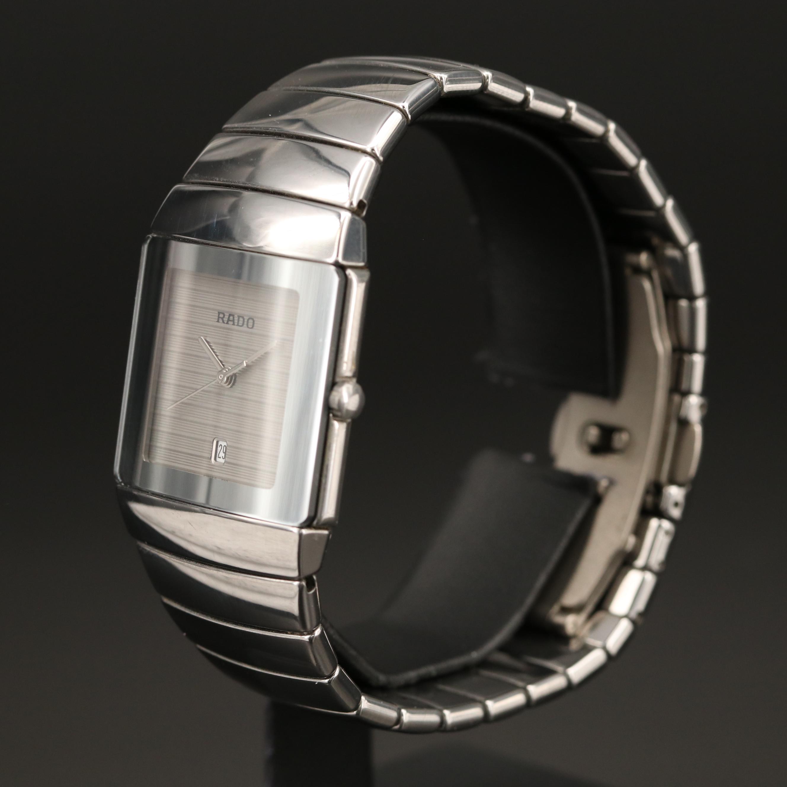 Rado Diastar High Tech Ceramic Quartz Watch with Date