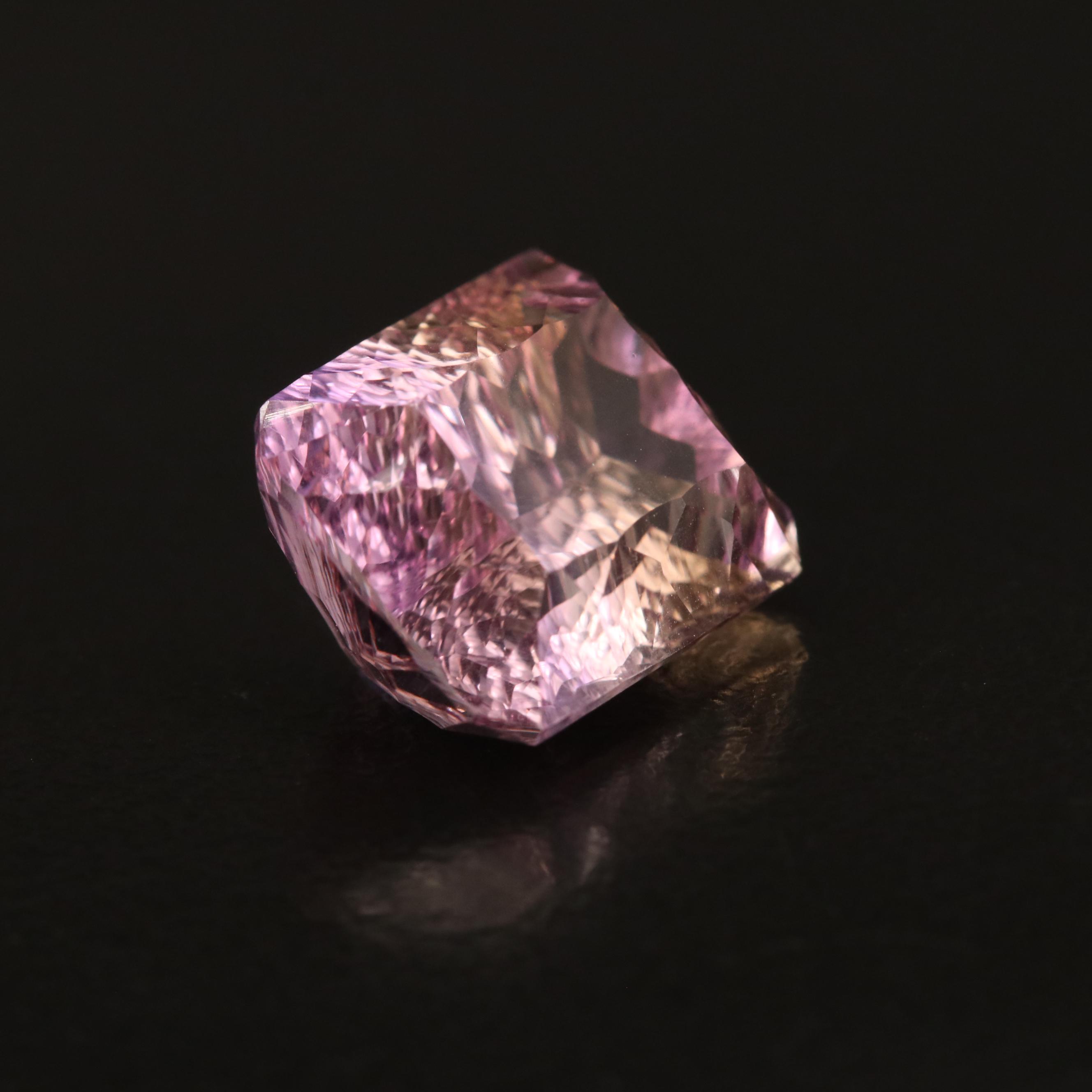Loose 9.35 CT Rectangular Ametrine