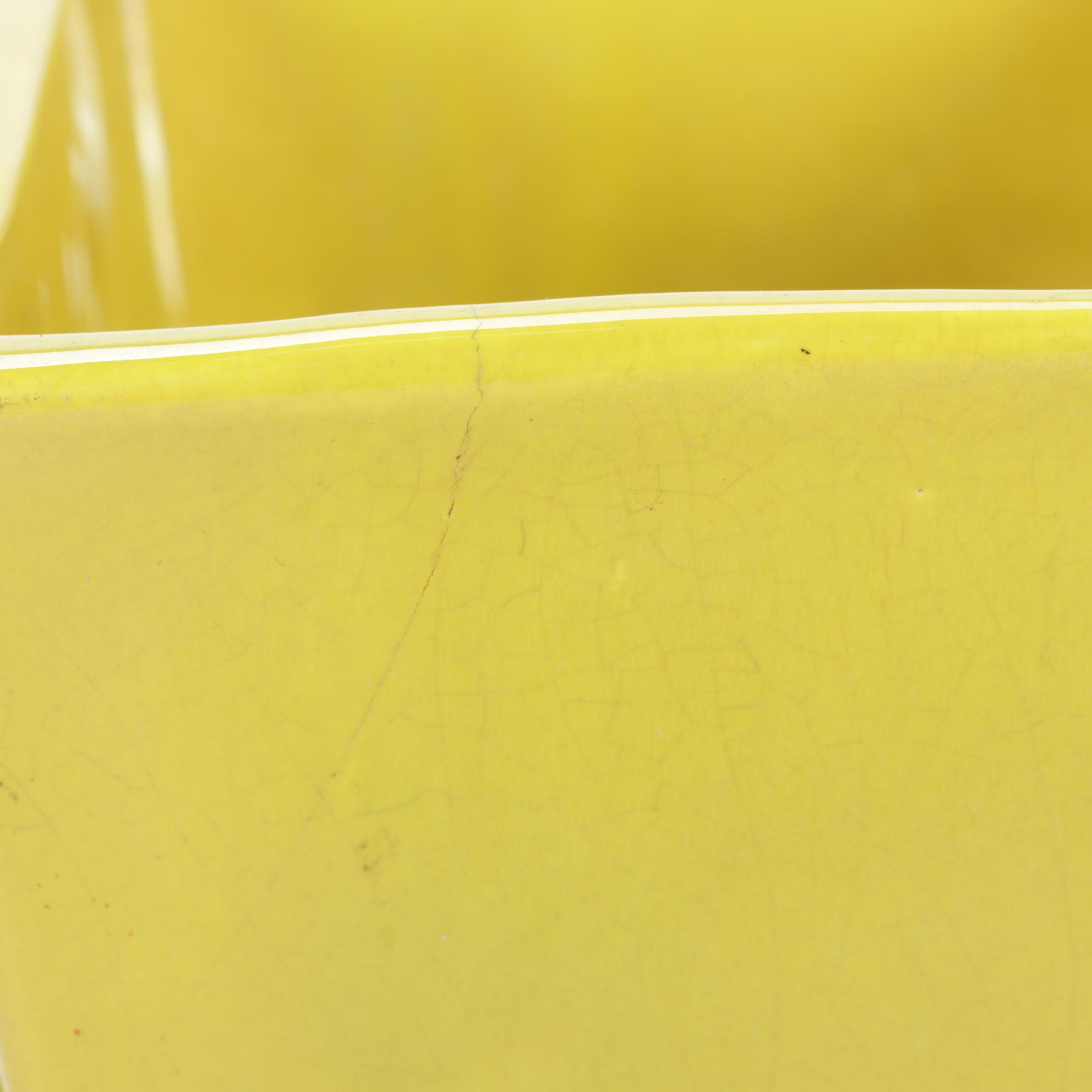 Walter L. Schott Co. Ceramic Dragon Table Lamp, Mid 20th Century