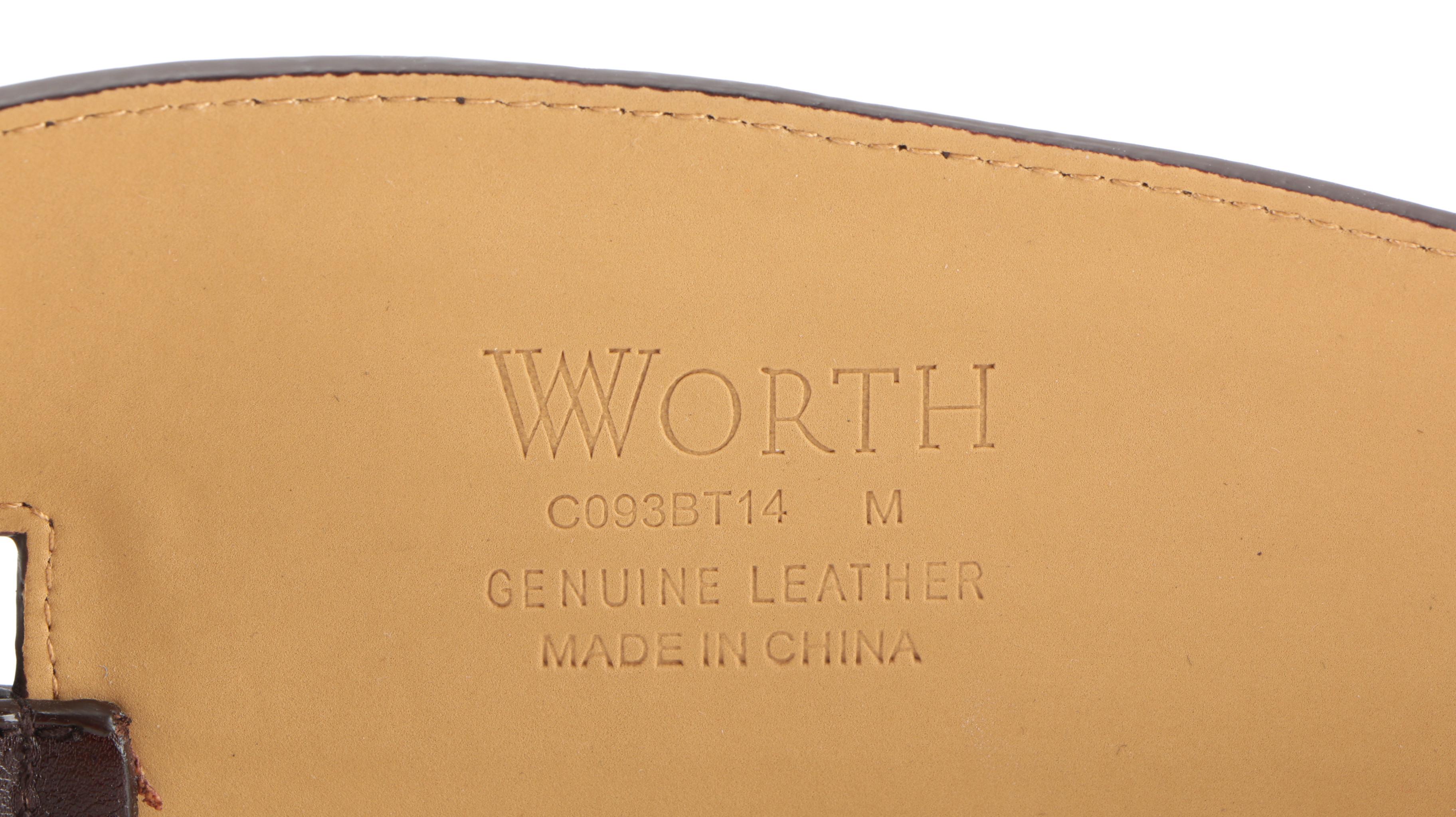 Prada Tan Leather Belt and Worth Dyed Calf Hair and Brown Leather Belt