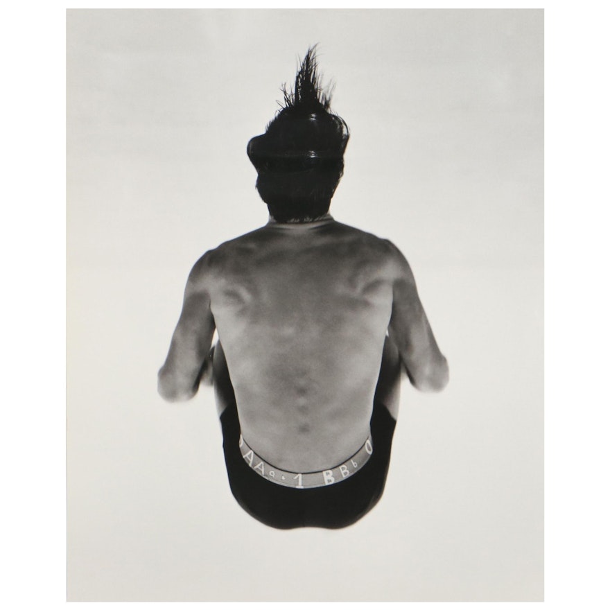 Offset Lithograph After Herb Ritts "Backflip, Paradise Cove"