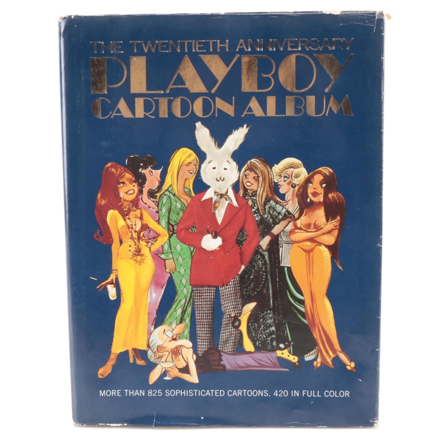 "The Twentieth Anniversary Playboy Cartoon Album" Edited by Hugh M. Hefner, 1974