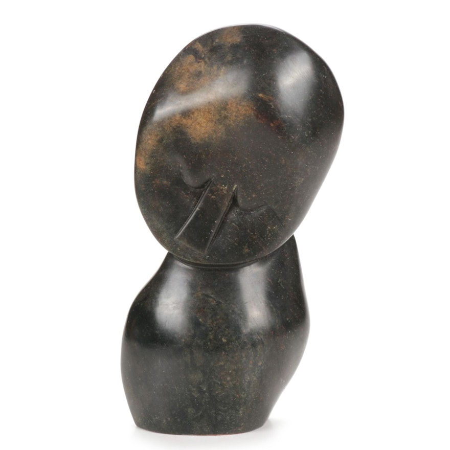 Shona Stone Abstract Figure Sculpture