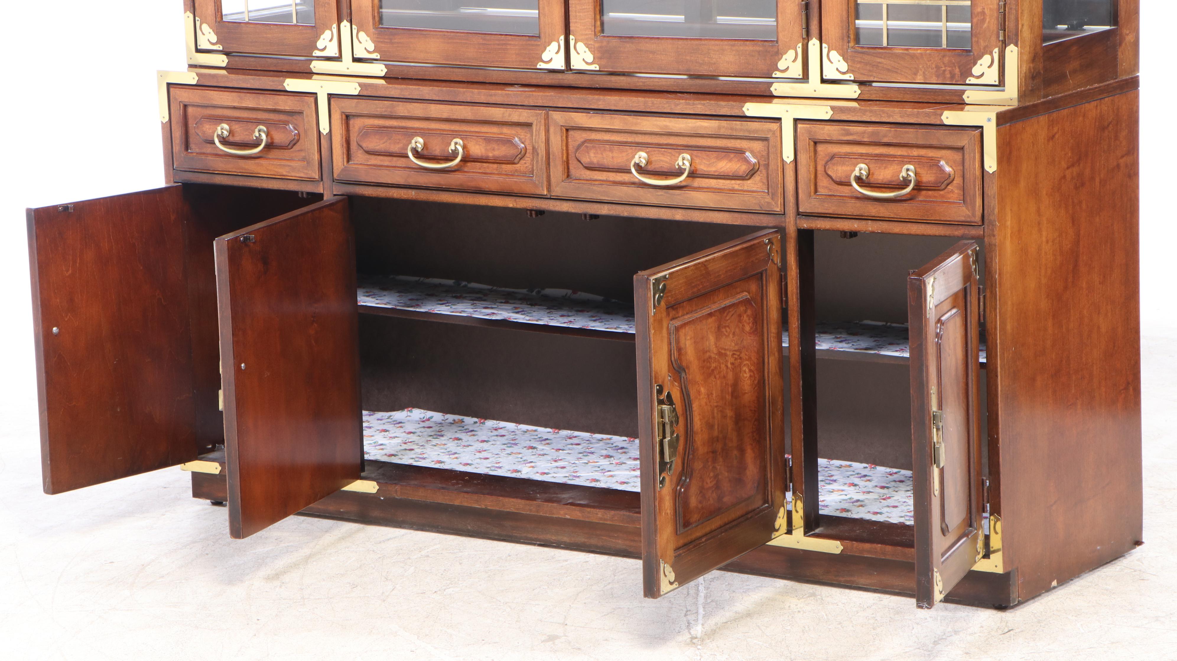 Bernhardt Asian Style China Cabinet
