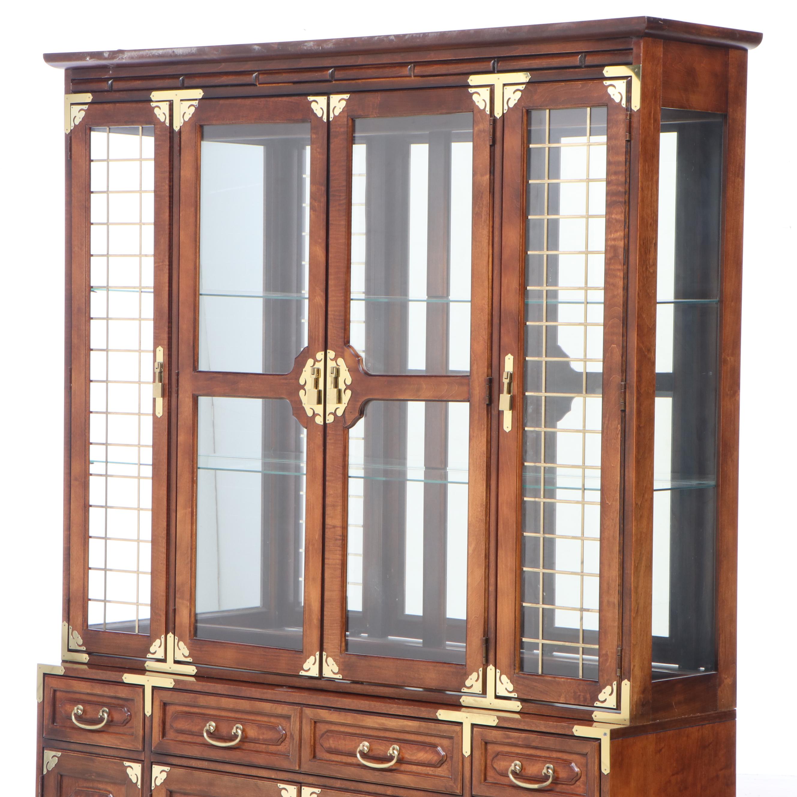 Bernhardt Asian Style China Cabinet