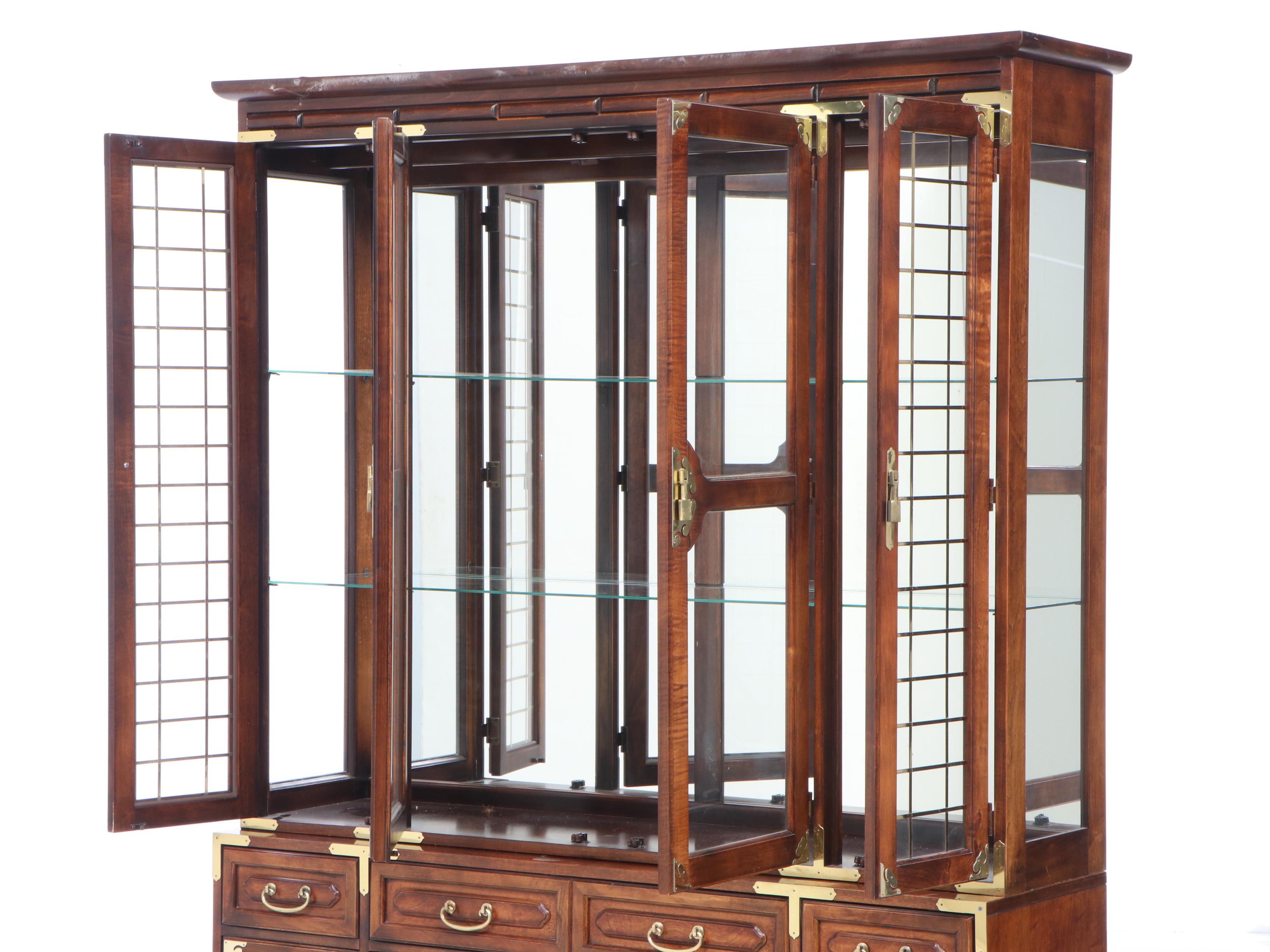 Bernhardt Asian Style China Cabinet