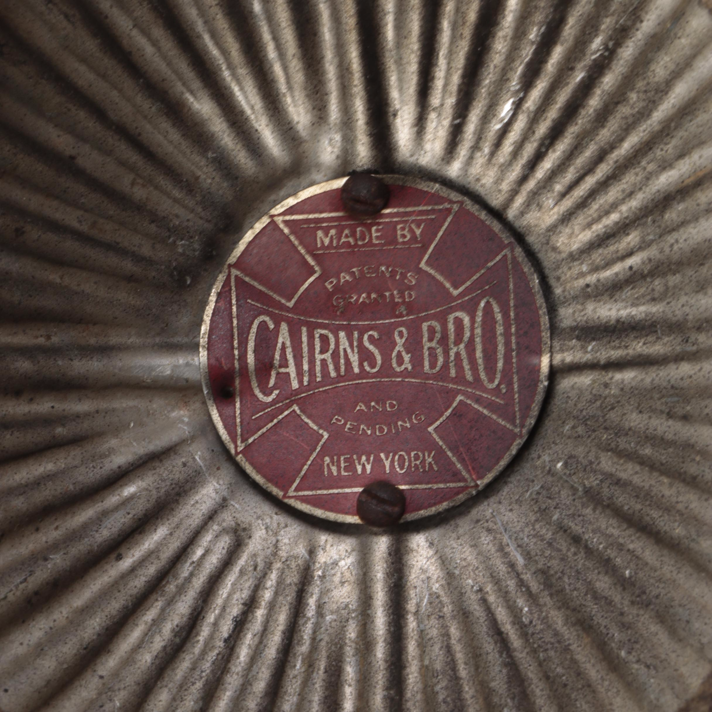 Cairns & Brothers "PFD 1" Metal and Leather Firefighting Helmet, Late 19th C.