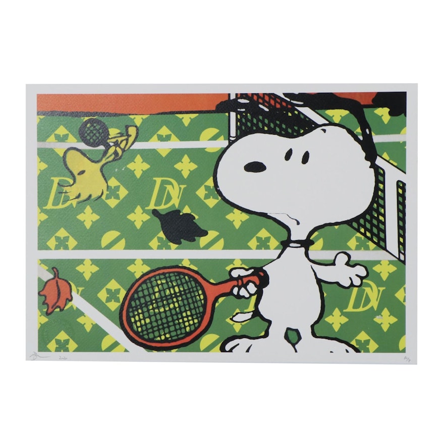 Death NYC Pop At Graphic Print of Snoopy, 2020