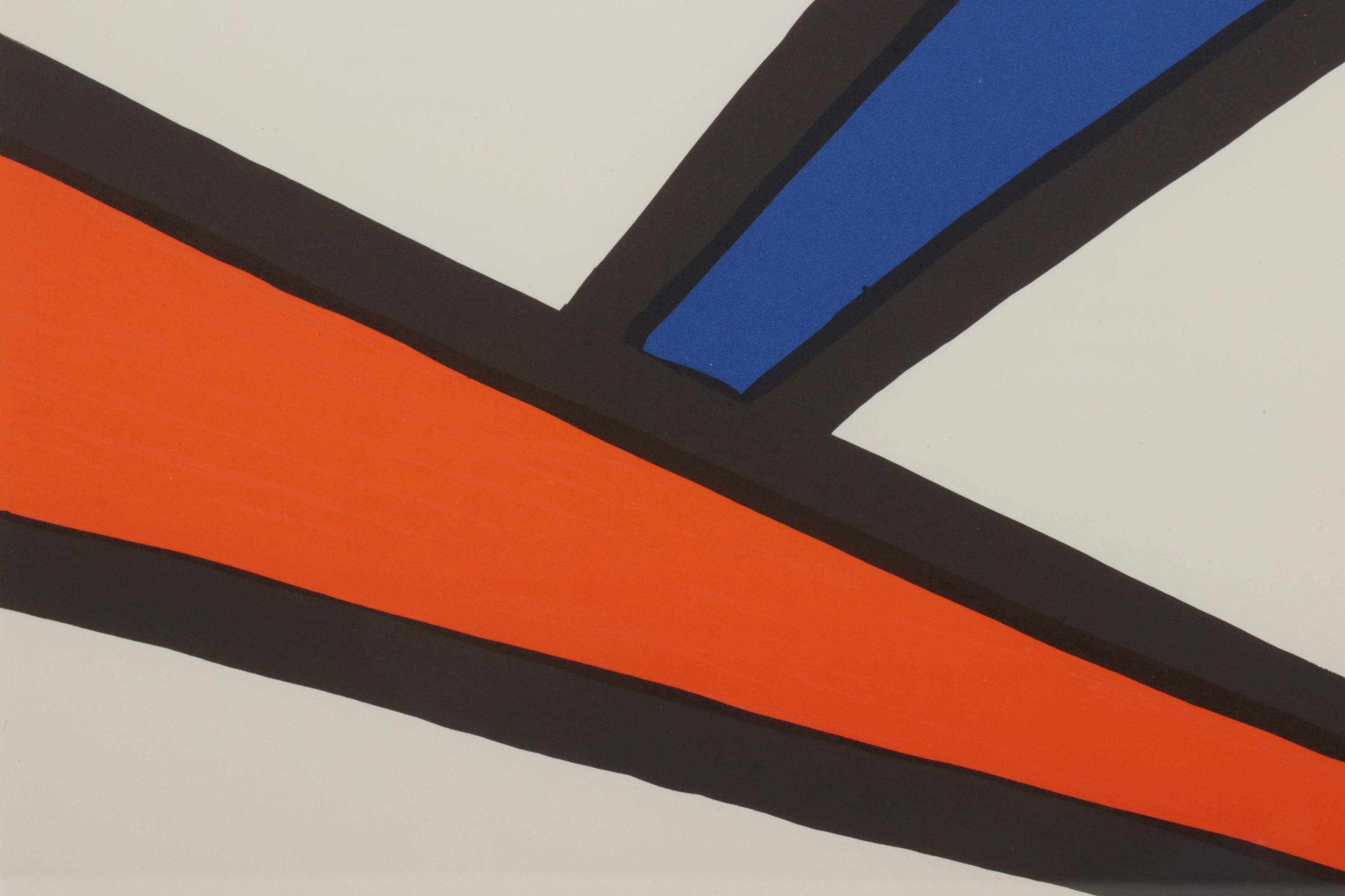 Alexander Calder Color Lithograph for "Derrière le Miroir," 1968