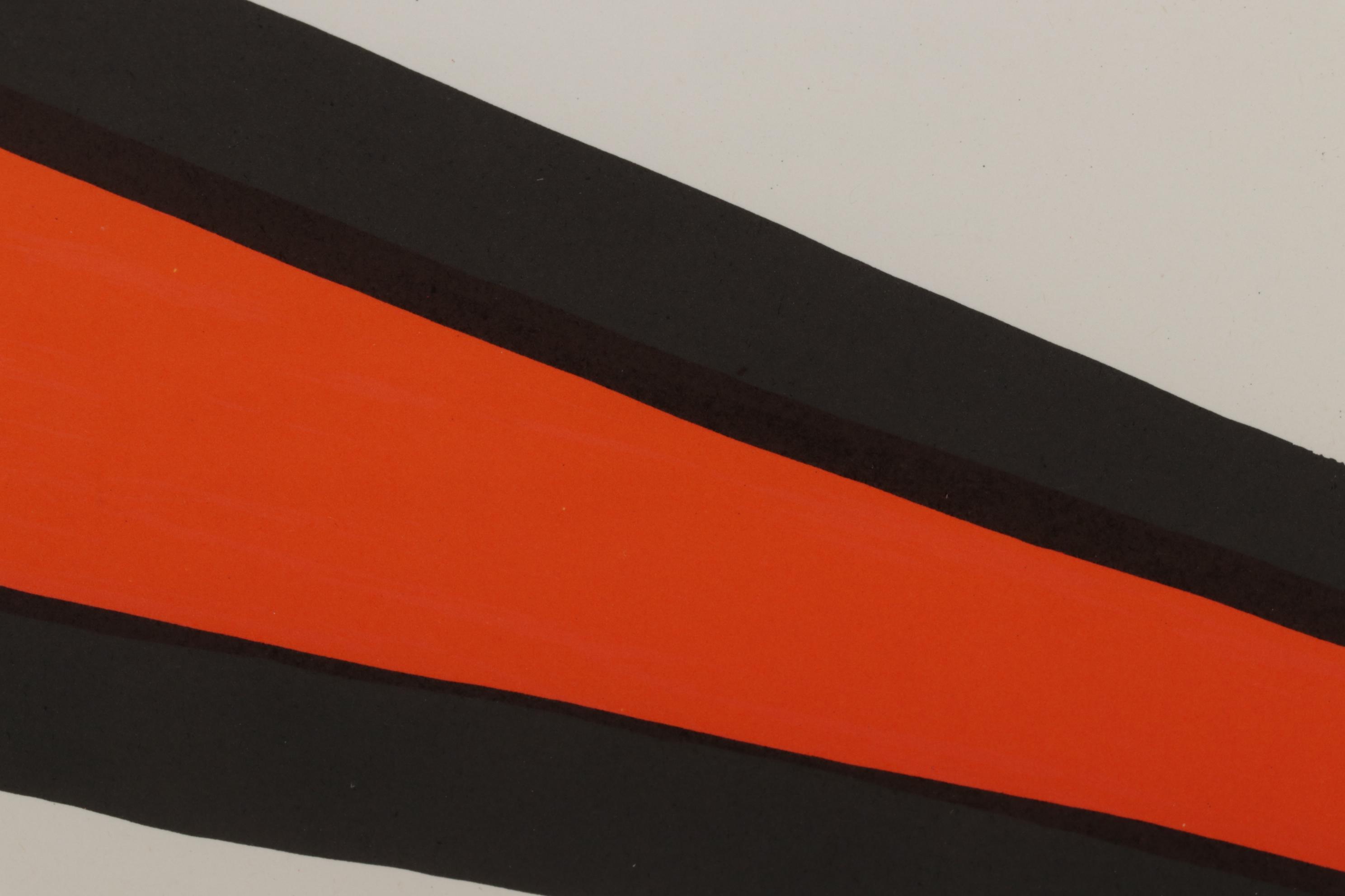 Alexander Calder Color Lithograph for "Derrière le Miroir," 1968