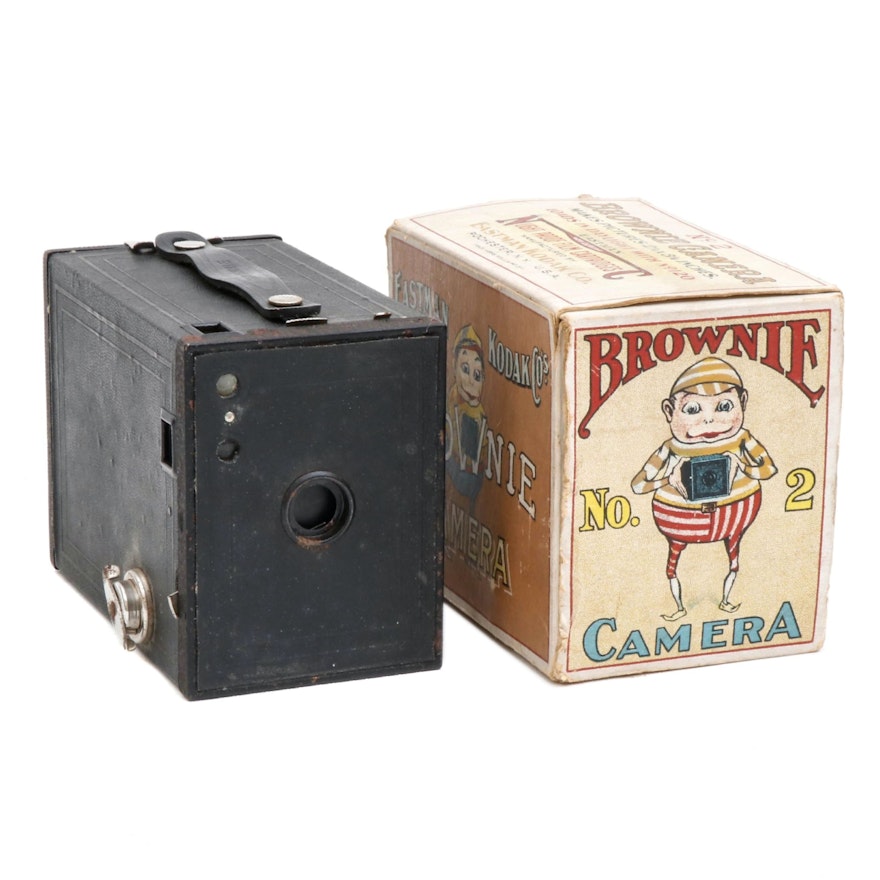 Kodak Brownie No.2 With Box